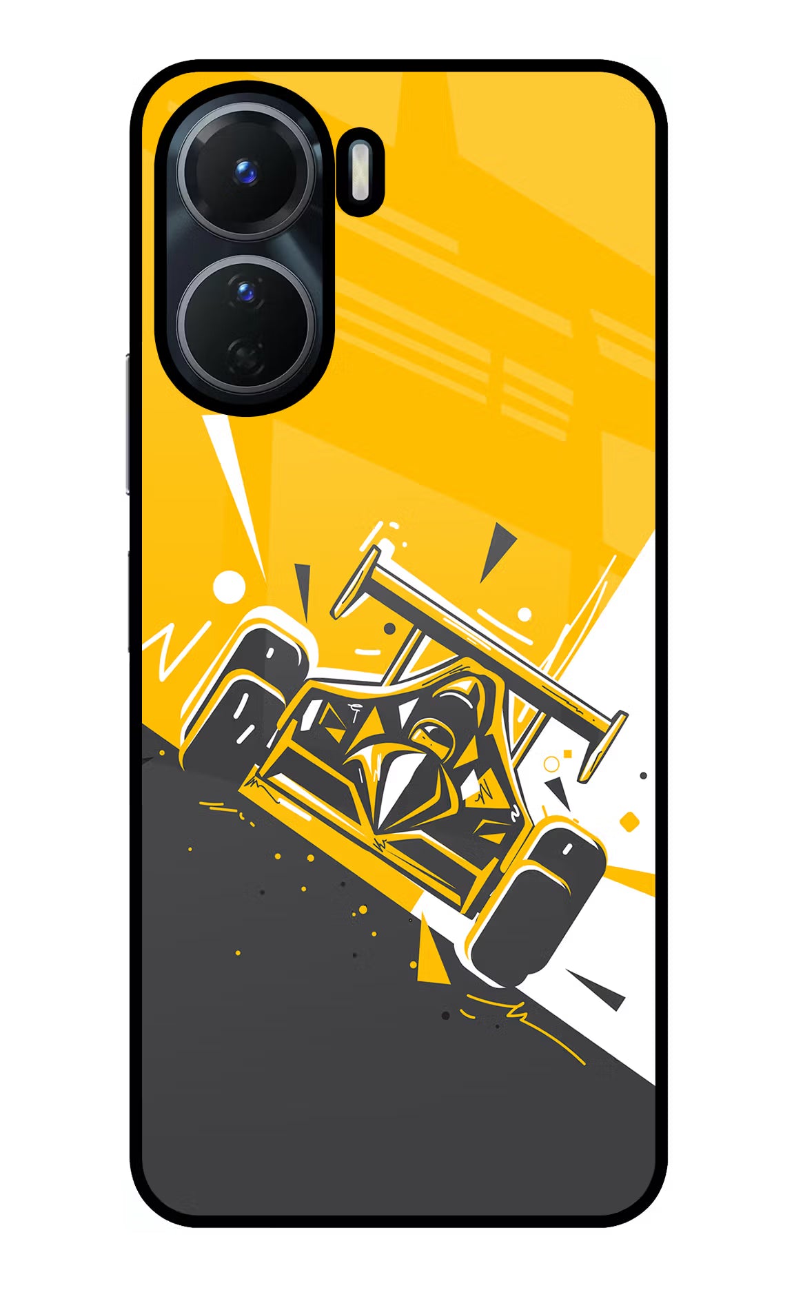 Track King Vivo Y56 5G Glass Case - Track King Vivo Y56 5G Glass Case Track King Vivo Y56 5G Glass Case