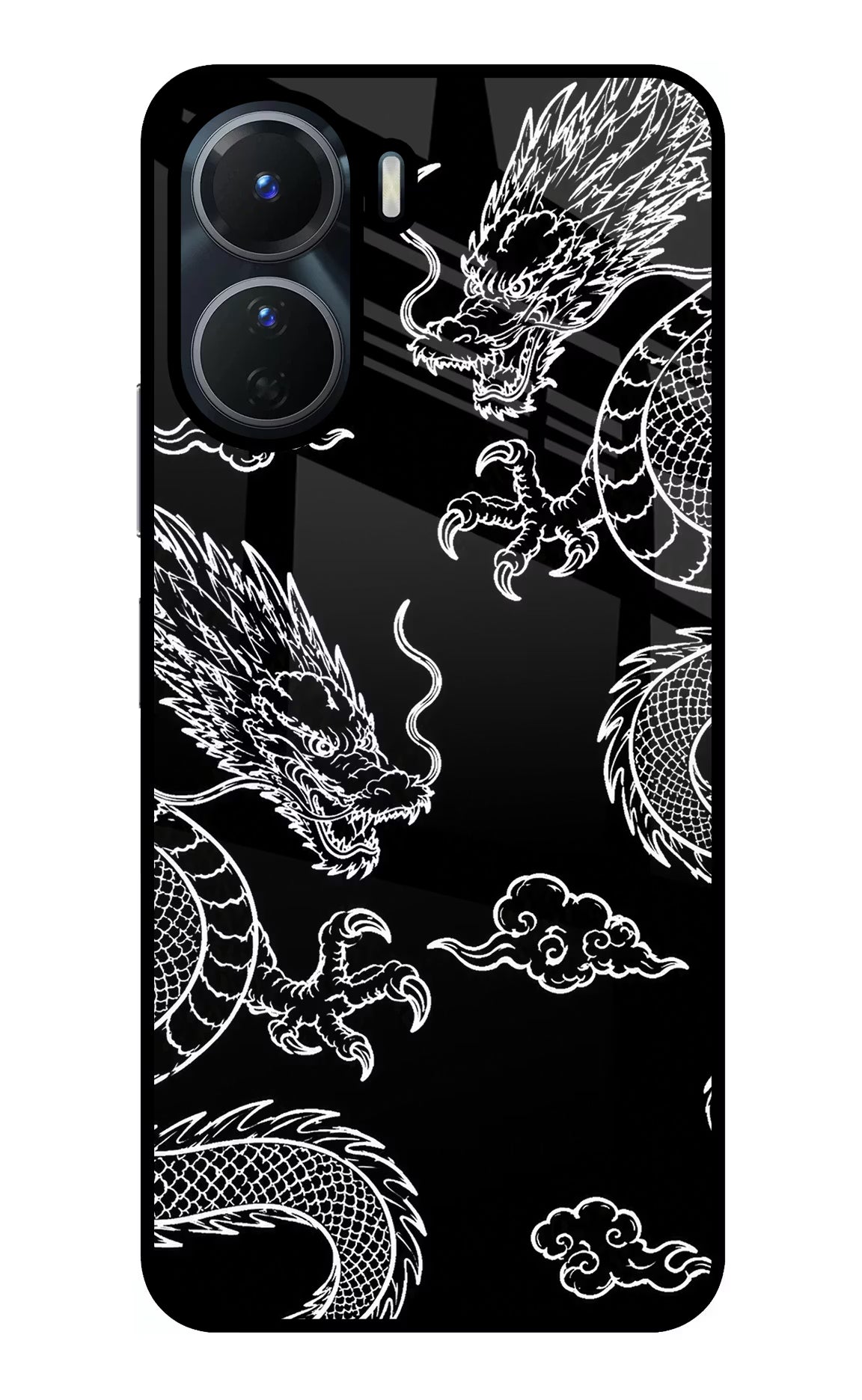 Twin Dragons Vivo Y56 5G Glass Case - Twin Dragons Vivo Y56 5G Glass Case Twin Dragons Vivo Y56 5G Glass Case