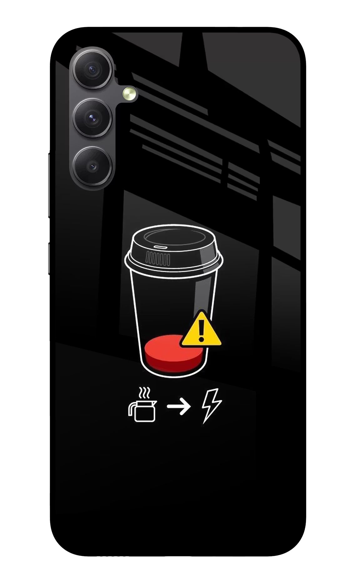 Coffee Samsung A34 5G Glass Case - Coffee Samsung A34 5G Glass Case Coffee Samsung A34 5G Glass Case