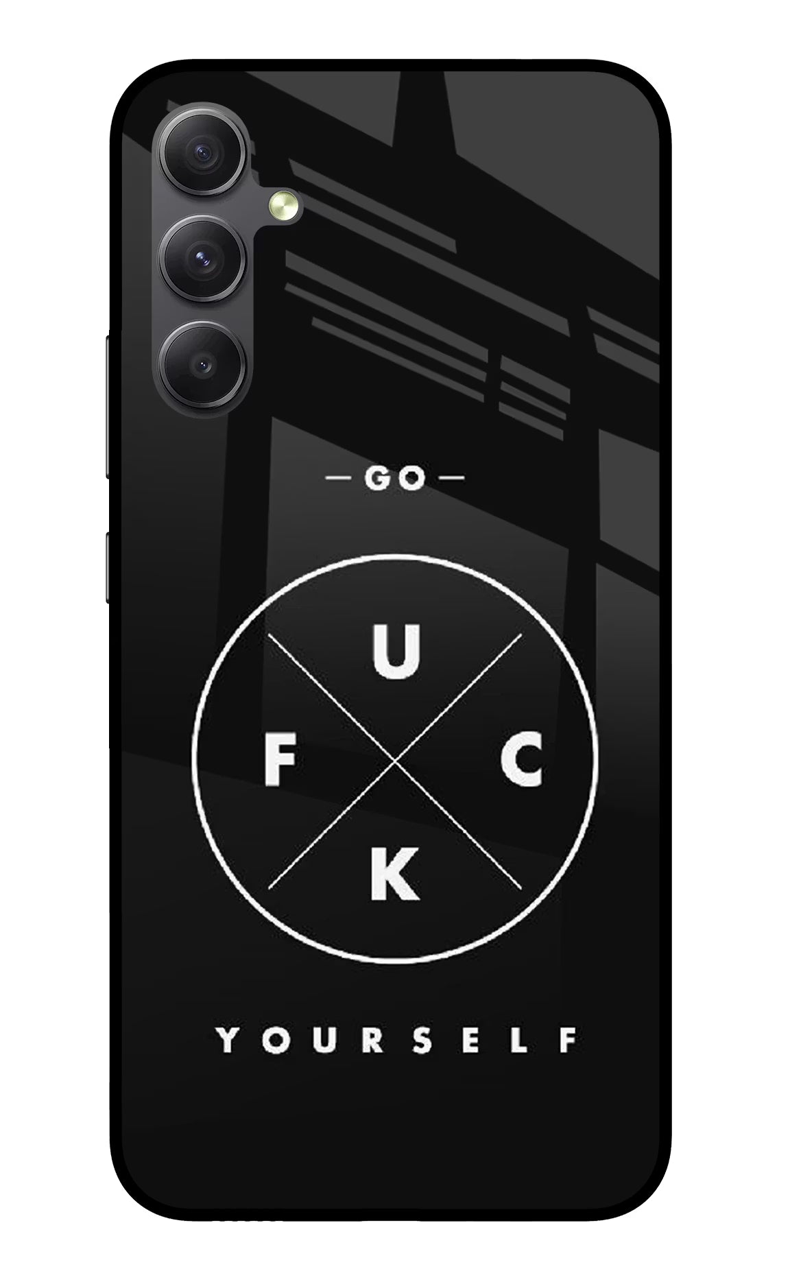 Go Fuck Yourself Samsung A34 5G Glass Case - Go Fuck Yourself Samsung A34 5G Glass Case Go Fuck Yourself Samsung A34 5G Glass Case