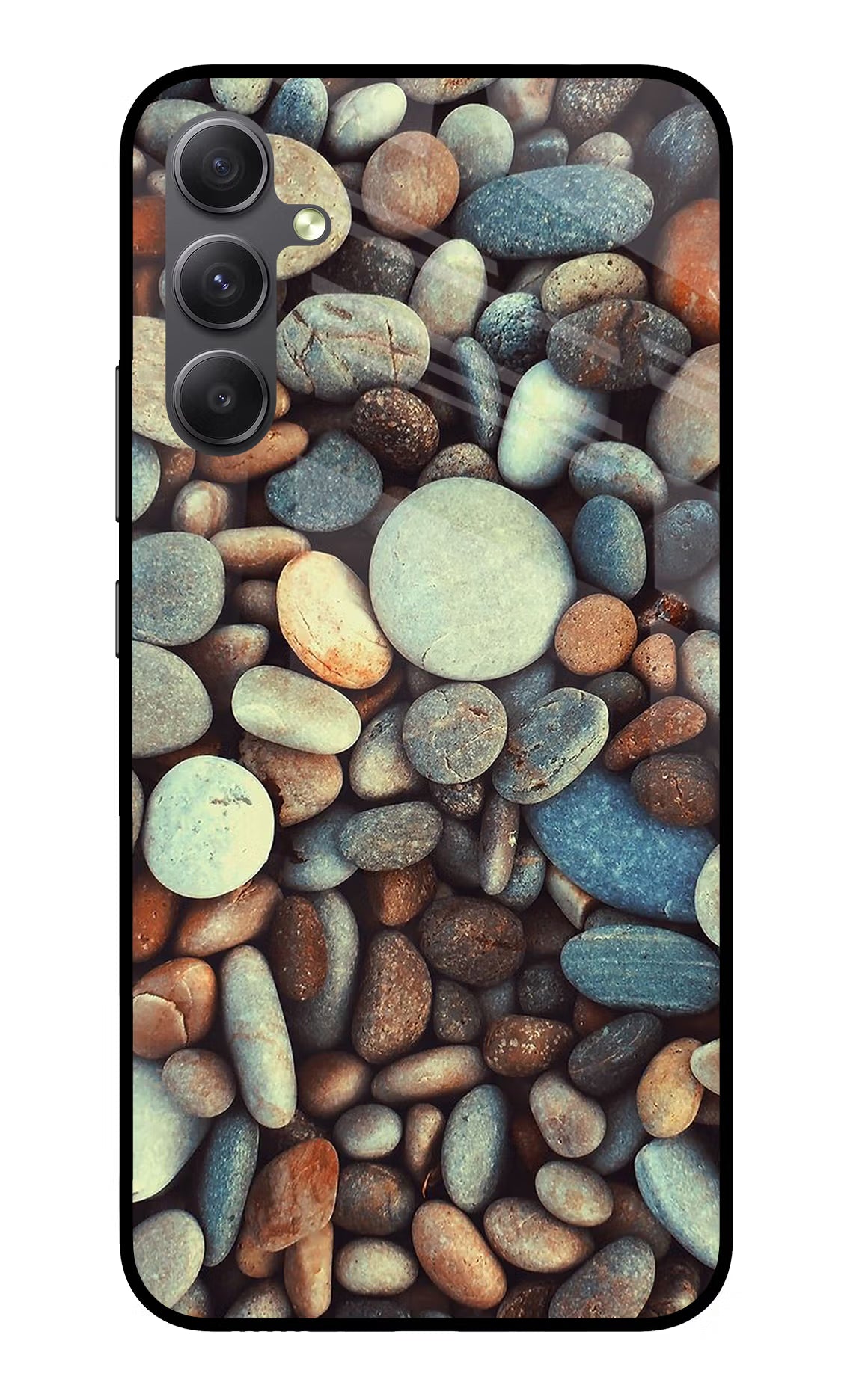 Pebble Samsung A34 5G Glass Case Back Cover by Casekaro