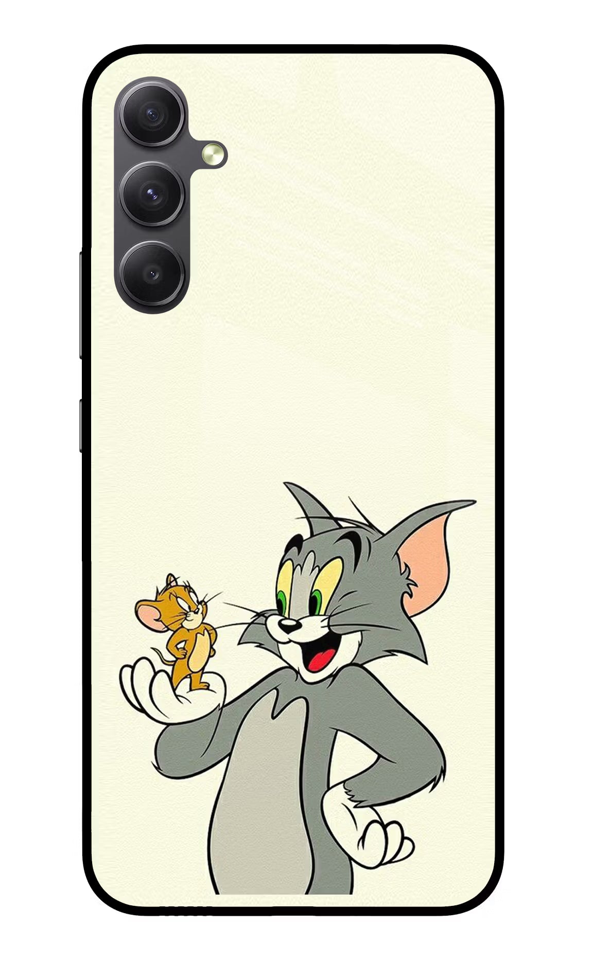 Tom & Jerry Samsung A34 5G Glass Case - Tom & Jerry Samsung A34 5G Glass Case Tom & Jerry Samsung A34 5G Glass Case
