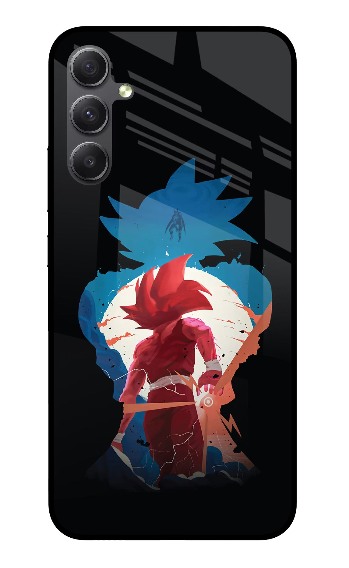 Goku Samsung A34 5G Glass Case - Goku Samsung A34 5G Glass Case Goku Samsung A34 5G Glass Case