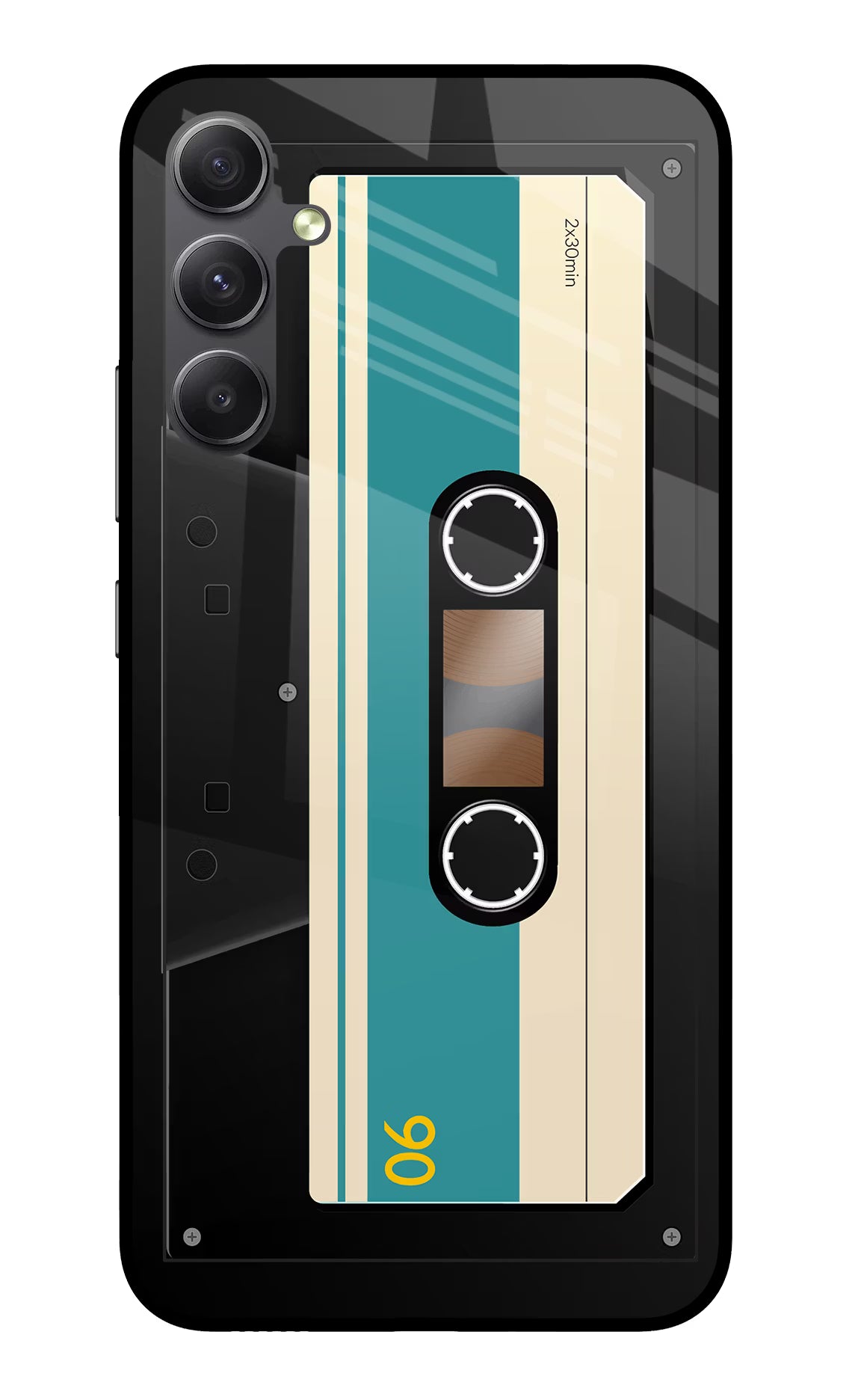 Cassette Samsung A34 5G Glass Case - Cassette Samsung A34 5G Glass Case Cassette Samsung A34 5G Glass Case