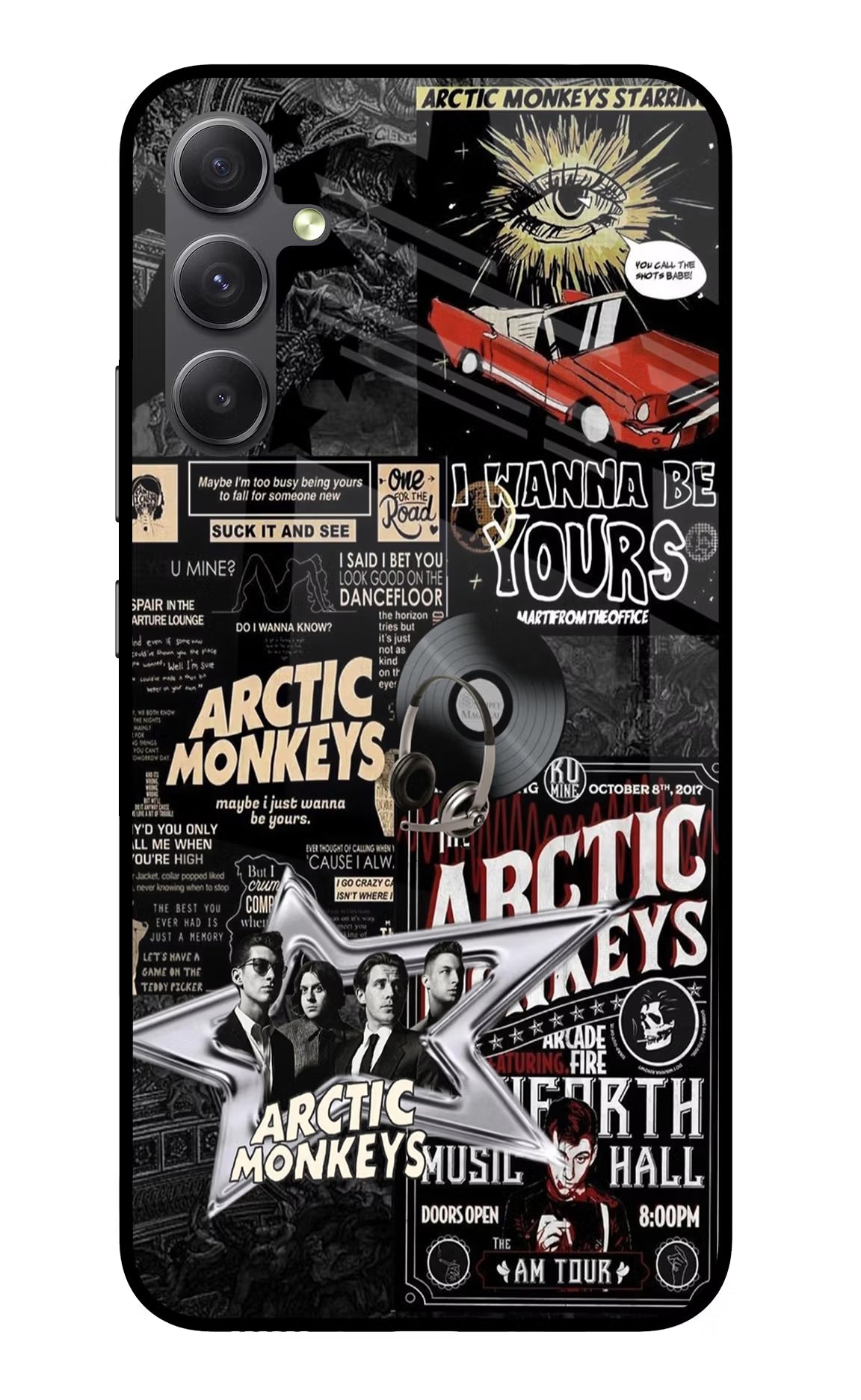 Arctic Monkeys Samsung A34 5G Glass Case - Arctic Monkeys Samsung A34 5G Glass Case Arctic Monkeys Samsung A34 5G Glass Case