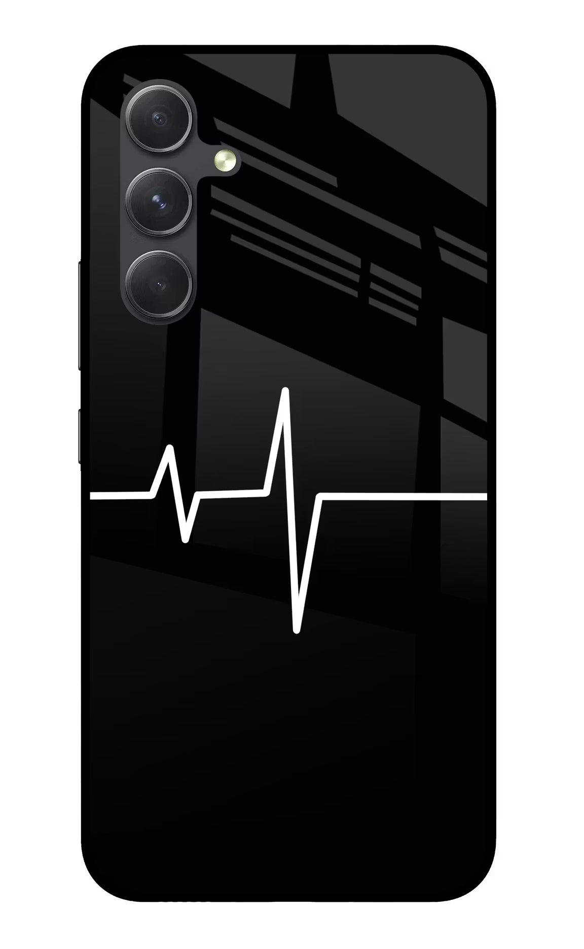 Heart Beats Samsung A54 5G Glass Case - Heart Beats Samsung A54 5G Glass Case Heart Beats Samsung A54 5G Glass Case