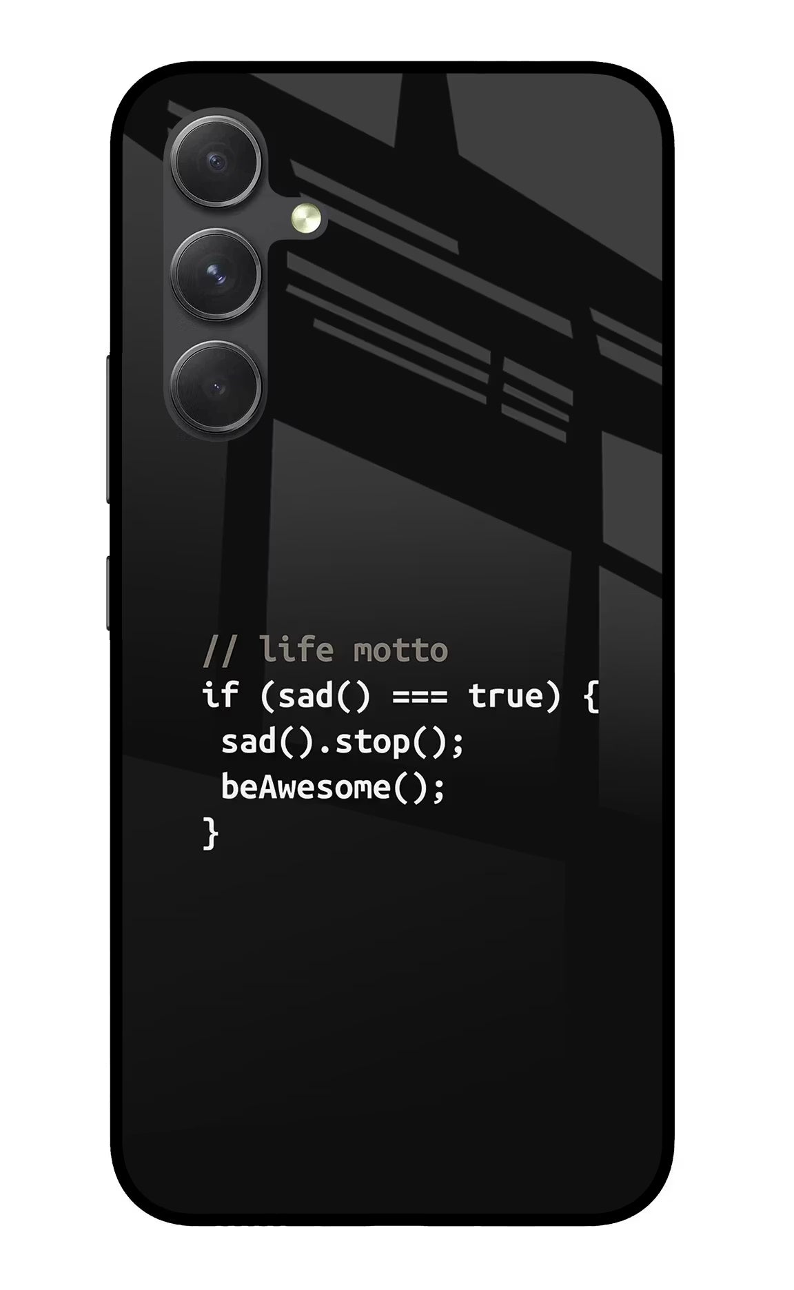 Life Motto Code Samsung A54 5G Glass Case - Life Motto Code Samsung A54 5G Glass Case Life Motto Code Samsung A54 5G Glass Case