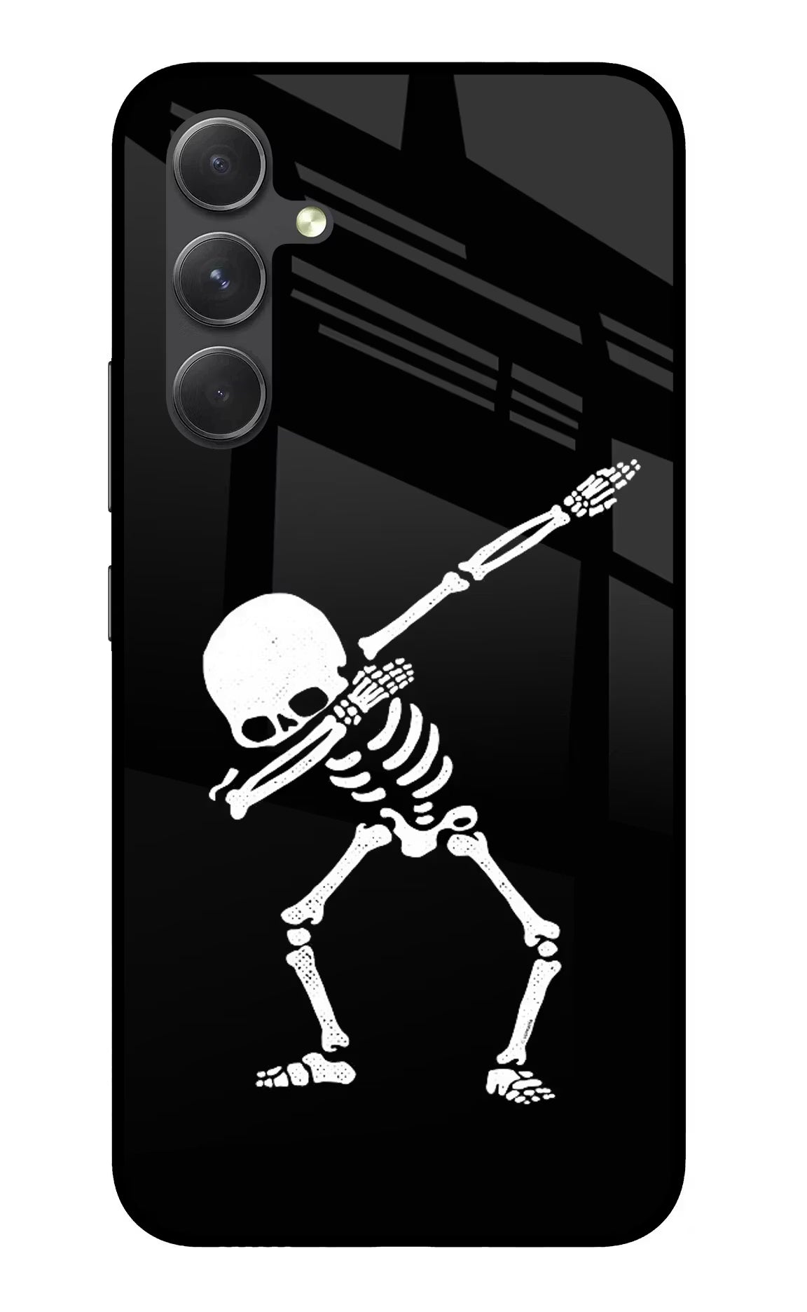 Dabbing Skeleton Art Samsung A54 5G Glass Case - Dabbing Skeleton Art Samsung A54 5G Glass Case Dabbing Skeleton Art Samsung A54 5G Glass Case