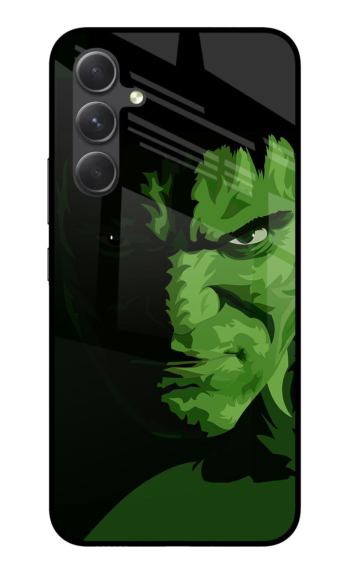 HULK Samsung A54 5G Back Cover - HULK Samsung A54 5G Glass Case Back Cover by Casekaro HULK Samsung A54 5G Glass Case Back Cover by Casekaro