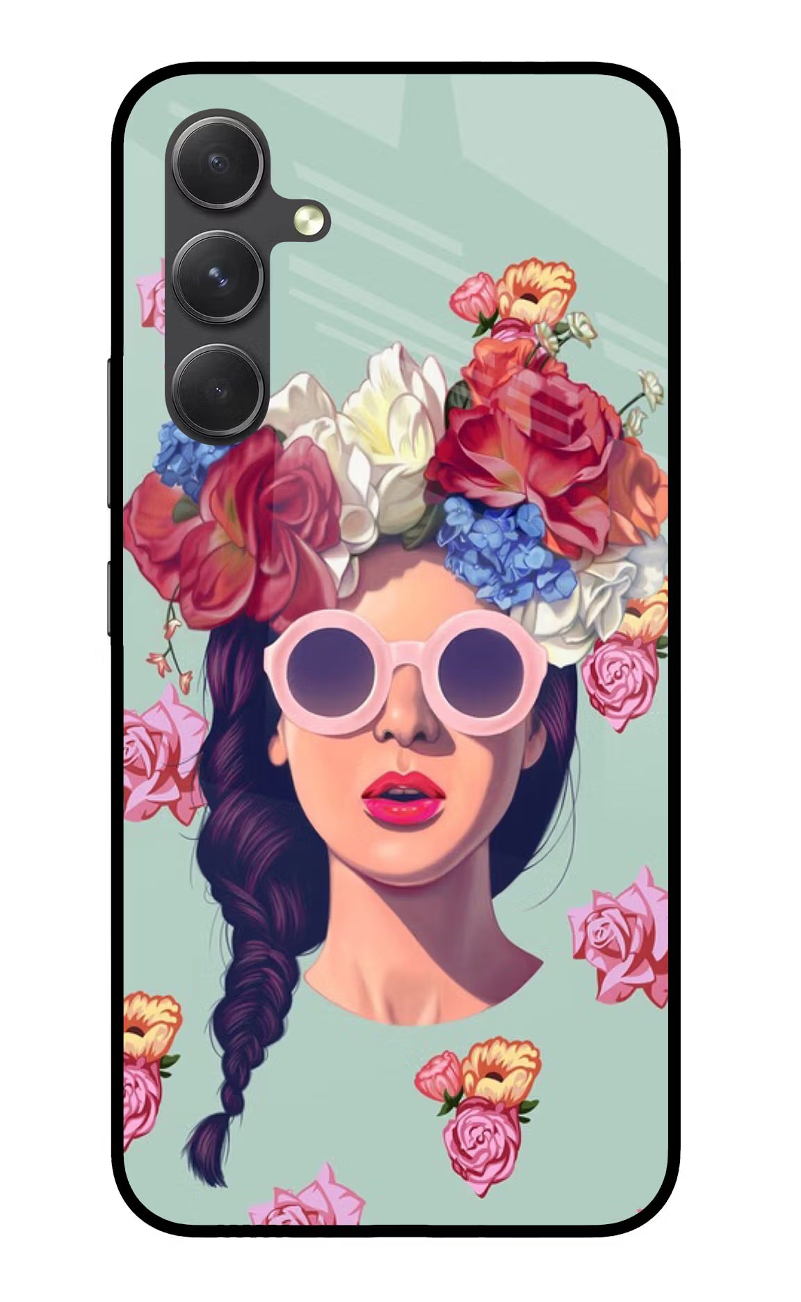 Pretty Girl Samsung A54 5G Glass Case - Pretty Girl Samsung A54 5G Glass Case Pretty Girl Samsung A54 5G Glass Case