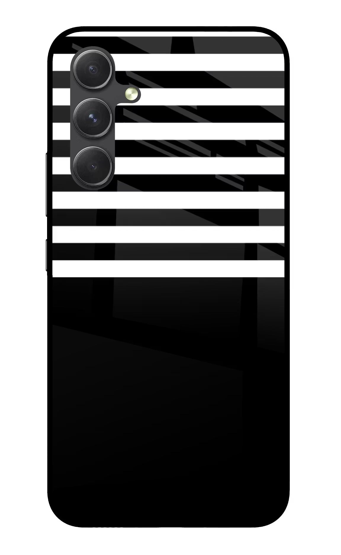 Black and White Print Samsung A54 5G Glass Case - Black and White Print Samsung A54 5G Glass Case Black and White Print Samsung A54 5G Glass Case