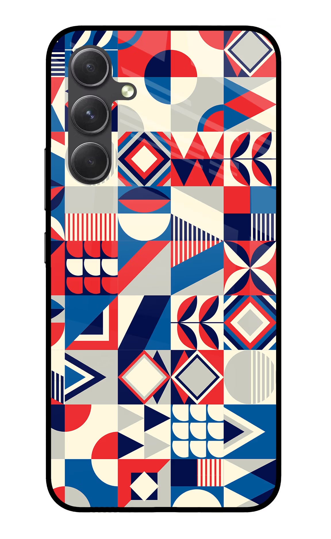 Colorful Pattern Samsung A54 5G Glass Case - Colorful Pattern Samsung A54 5G Glass Case Colorful Pattern Samsung A54 5G Glass Case