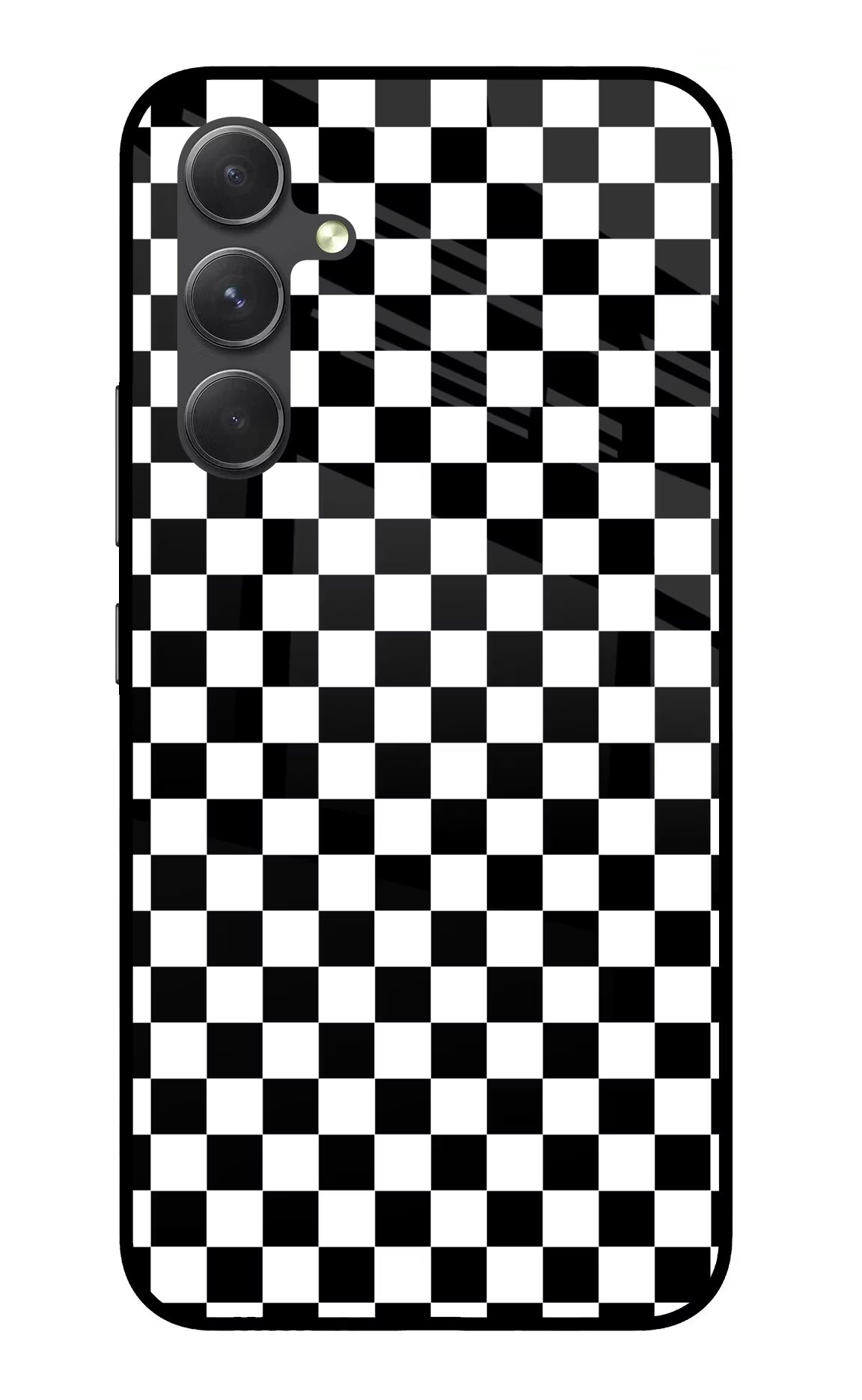 Chess Board Samsung A54 5G Back Cover - Chess Board Samsung A54 5G Glass Case Back Cover by Casekaro Chess Board Samsung A54 5G Glass Case Back Cover by Casekaro