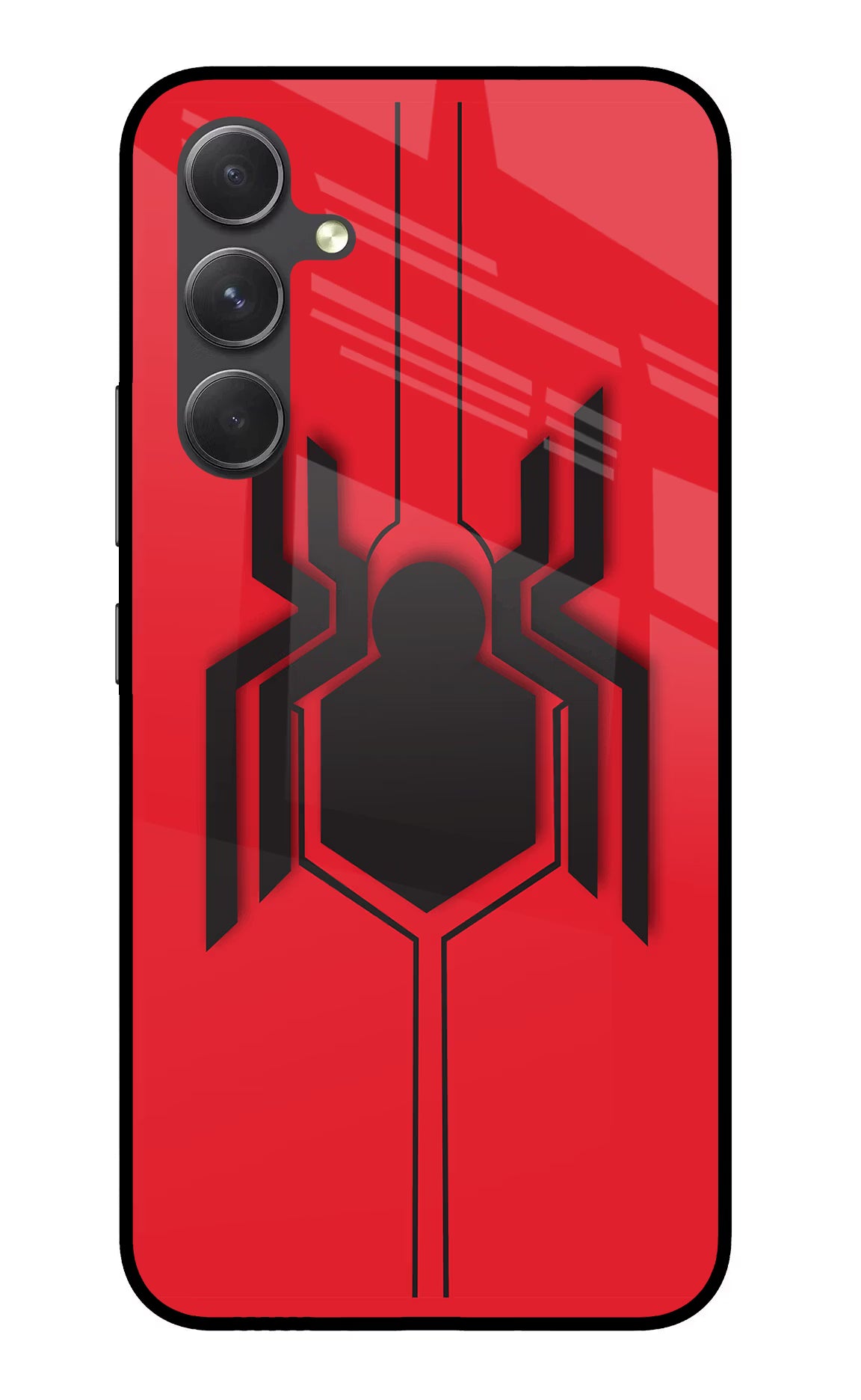 Spider Samsung A54 5G Back Cover - Spider Samsung A54 5G Glass Case Back Cover by Casekaro Spider Samsung A54 5G Glass Case Back Cover by Casekaro