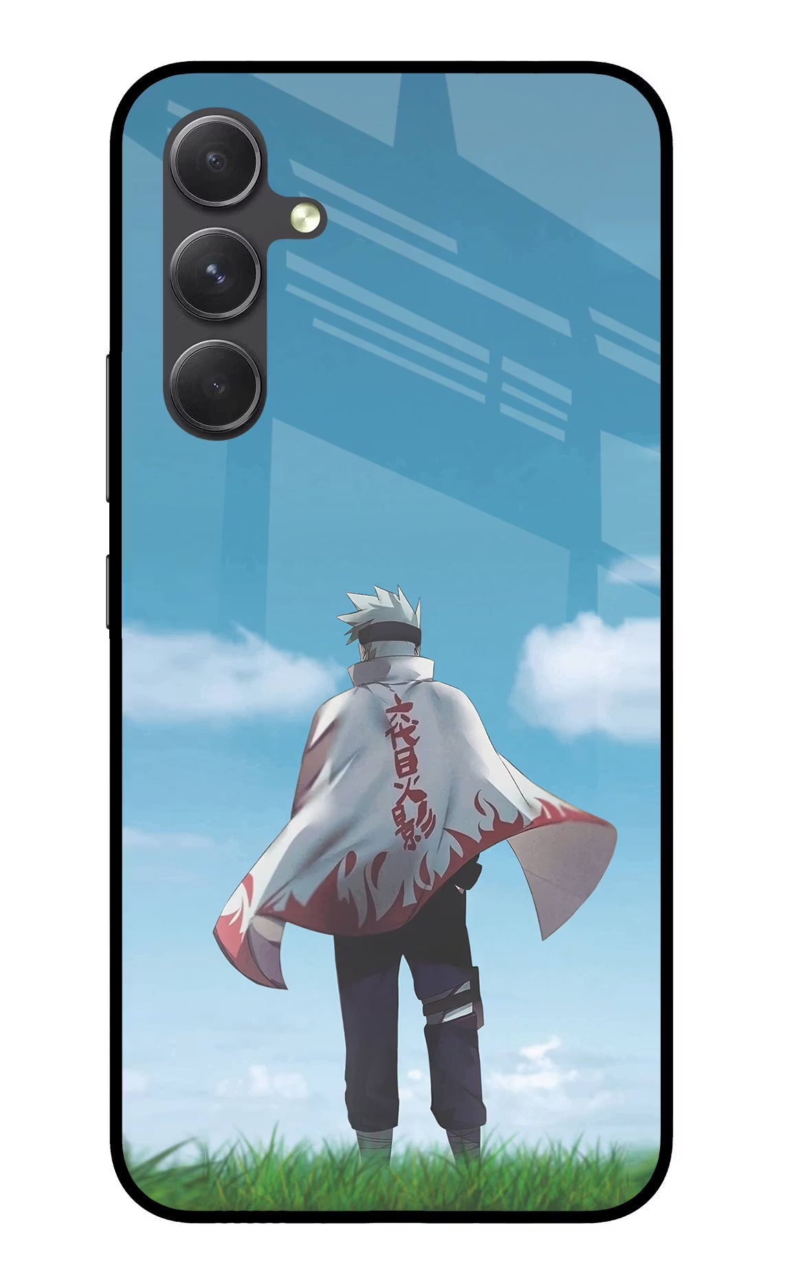 Kakashi Samsung A54 5G Glass Case - Kakashi Samsung A54 5G Glass Case Kakashi Samsung A54 5G Glass Case