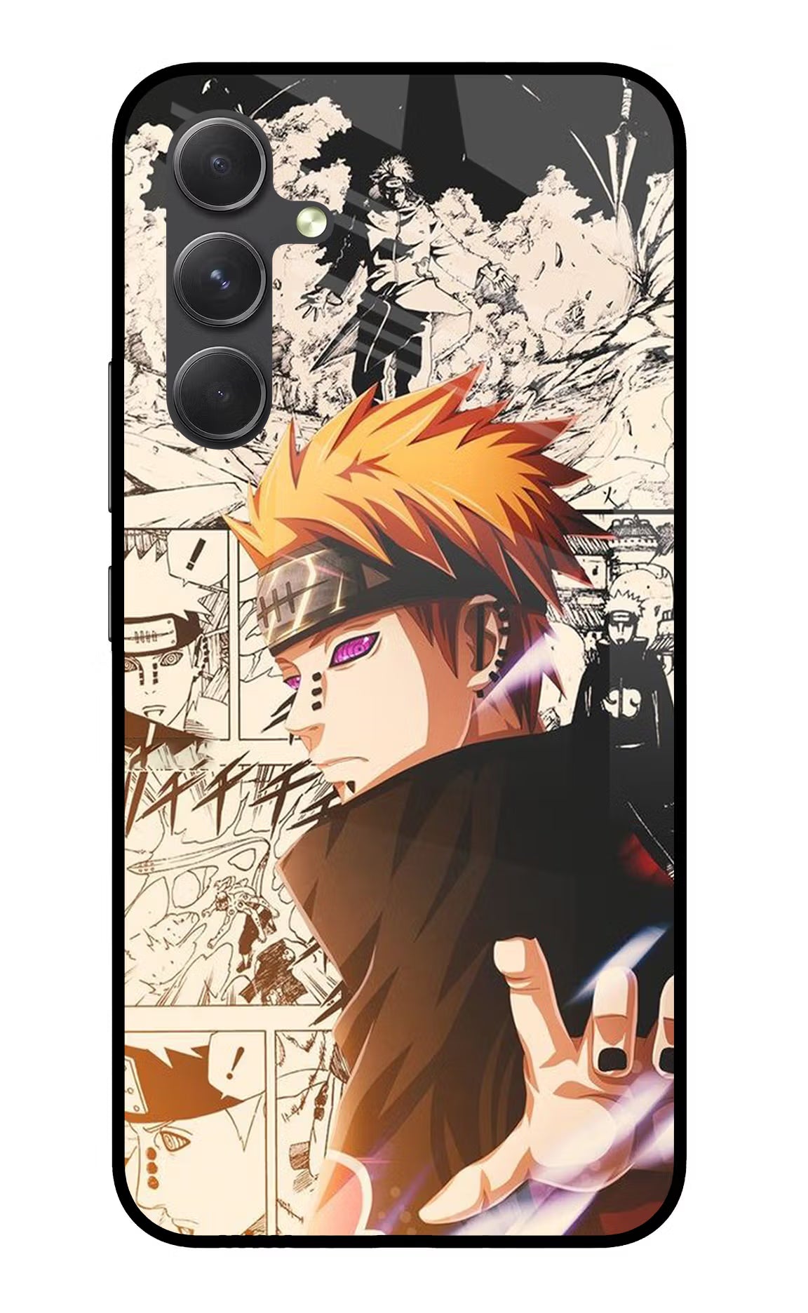 Pain Anime Samsung A54 5G Glass Case - Pain Anime Samsung A54 5G Glass Case Pain Anime Samsung A54 5G Glass Case