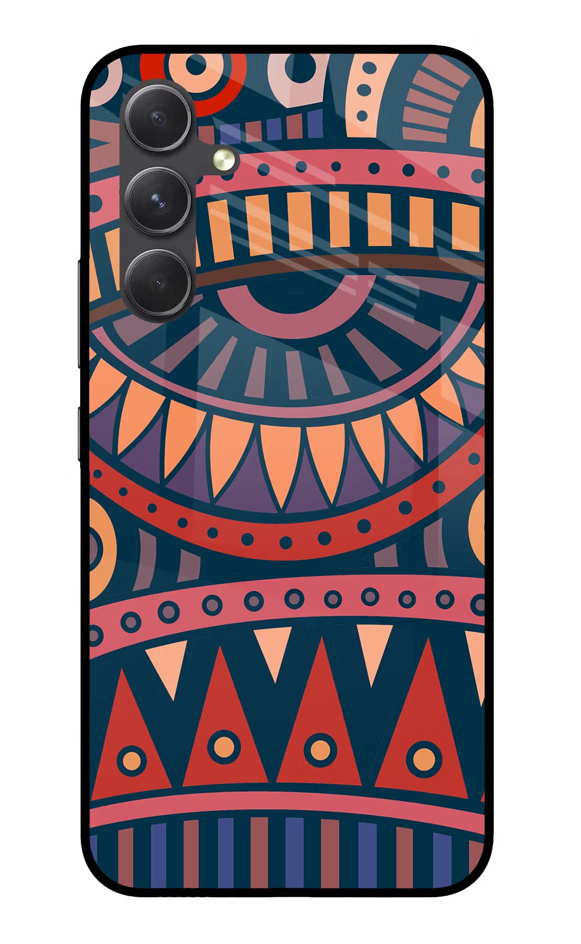 African Culture Design Samsung A54 5G Back Cover - African Culture Design Samsung A54 5G Glass Case Back Cover by Casekaro African Culture Design Samsung A54 5G Glass Case Back Cover by Casekaro
