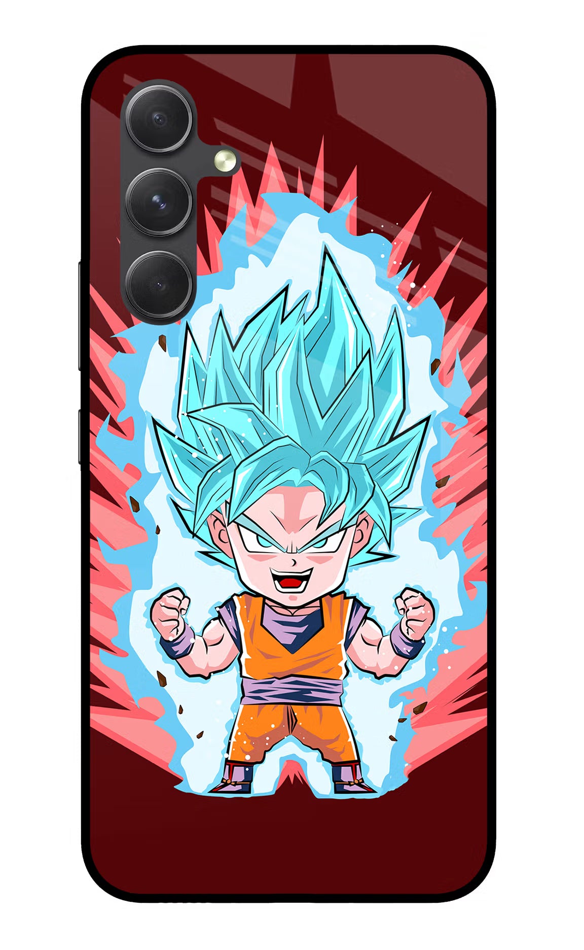 Goku Little Samsung A54 5G Glass Case - Goku Little Samsung A54 5G Glass Case Goku Little Samsung A54 5G Glass Case