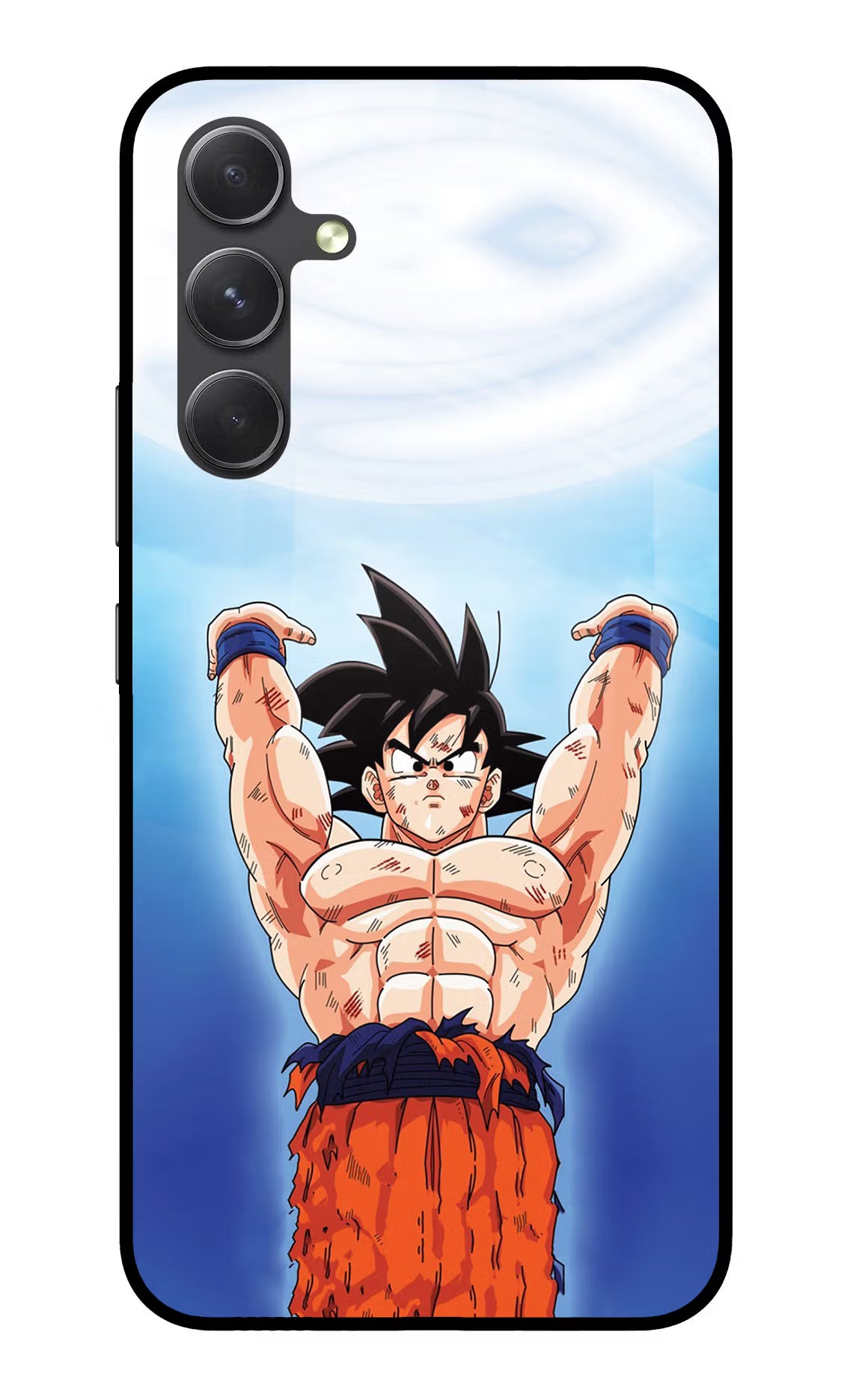 Goku Power Samsung A54 5G Glass Case - Goku Power Samsung A54 5G Glass Case Goku Power Samsung A54 5G Glass Case