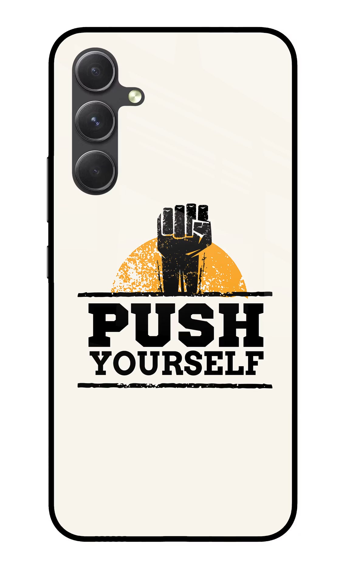 Push Yourself Samsung A54 5G Glass Case - Push Yourself Samsung A54 5G Glass Case Push Yourself Samsung A54 5G Glass Case
