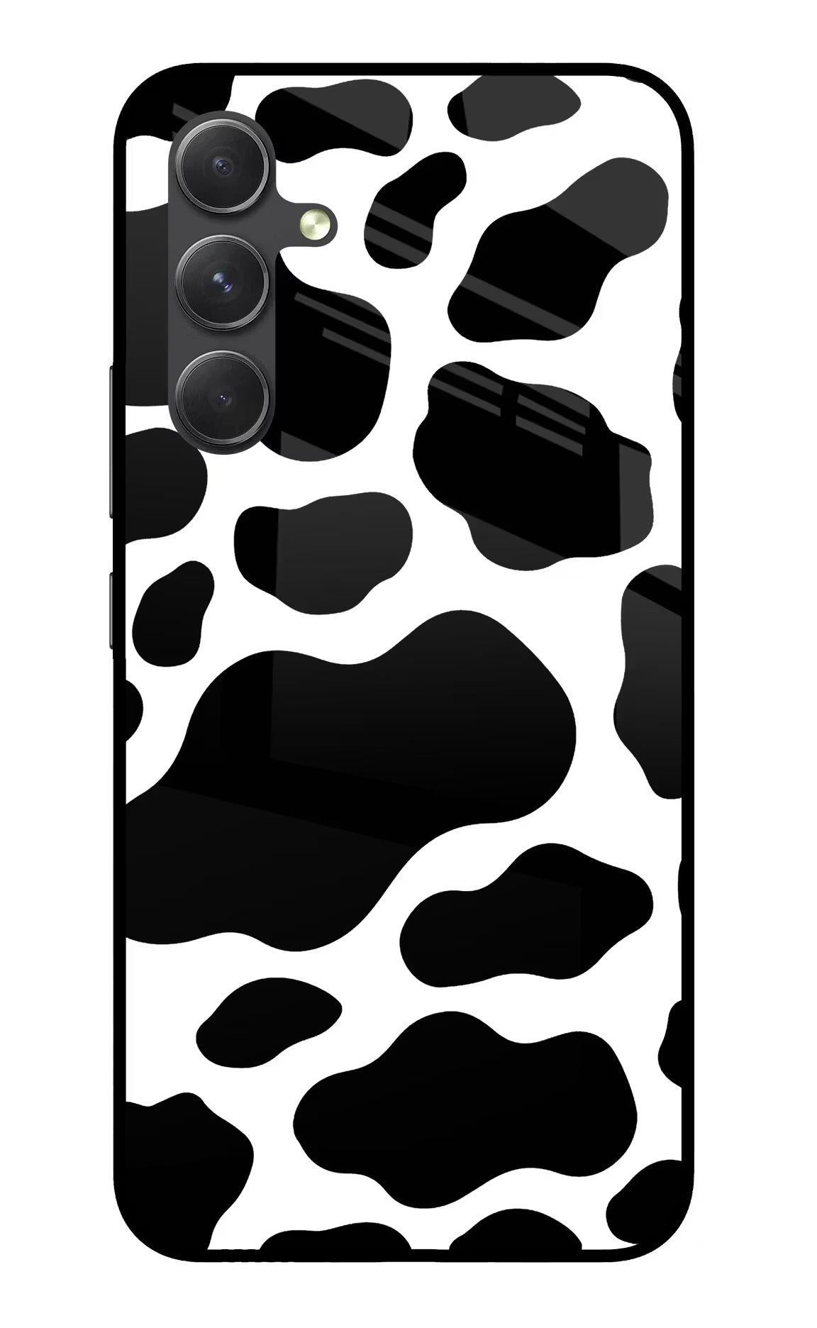 Cow Spots Samsung A54 5G Back Cover - Cow Spots Samsung A54 5G Glass Case Back Cover by Casekaro Cow Spots Samsung A54 5G Glass Case Back Cover by Casekaro