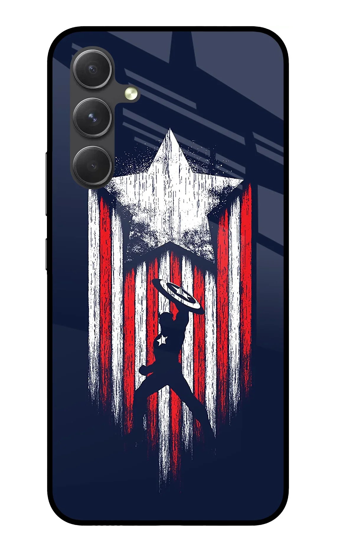 Captain America Marvel Art Samsung A54 5G Glass Case - Captain America Marvel Art Samsung A54 5G Glass Case Captain America Marvel Art Samsung A54 5G Glass Case