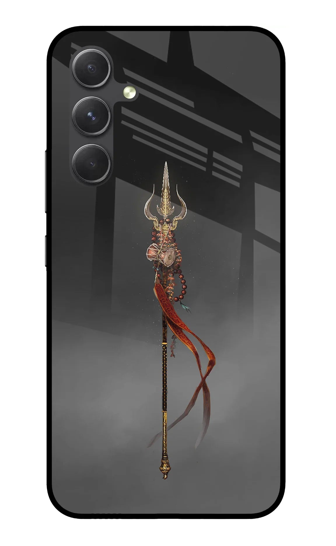 Shiv Trishul Samsung A54 5G Glass Case - Shiv Trishul Samsung A54 5G Glass Case Shiv Trishul Samsung A54 5G Glass Case