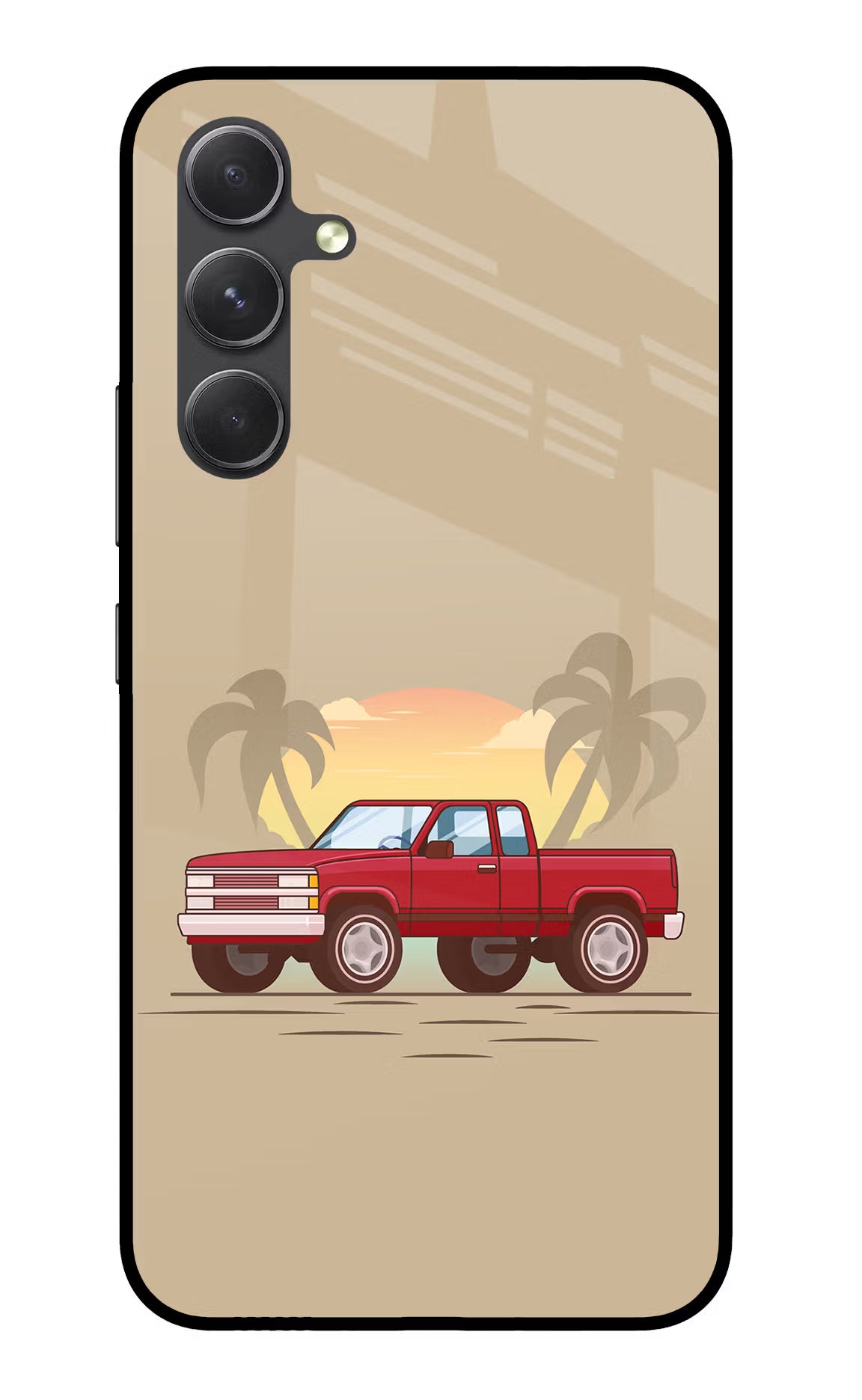 Desert Classic Drive Samsung A54 5G Glass Case - Desert Classic Drive Samsung A54 5G Glass Case Desert Classic Drive Samsung A54 5G Glass Case