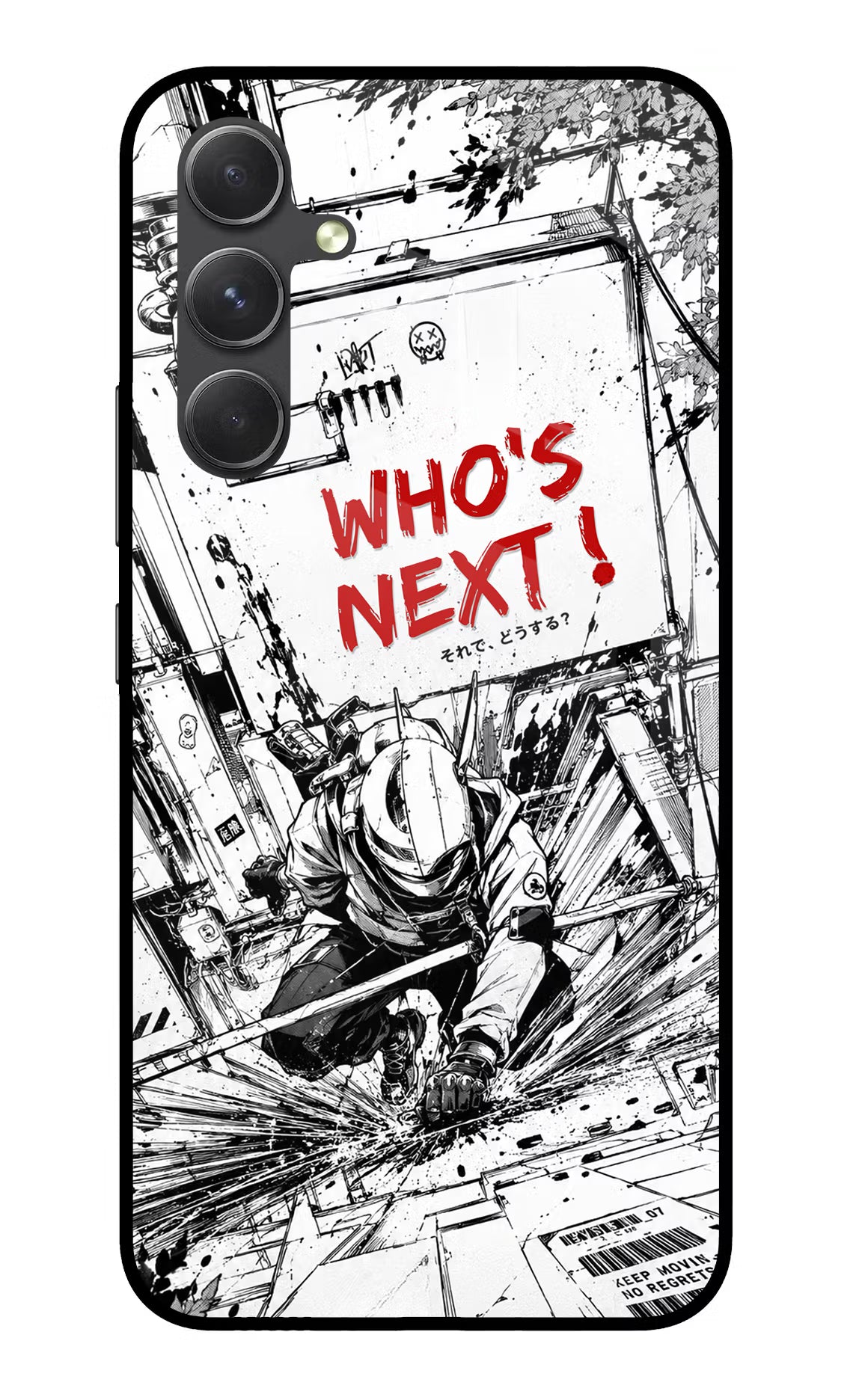 Who's Next Samsung A54 5G Glass Case - Who's Next Samsung A54 5G Glass Case Who's Next Samsung A54 5G Glass Case