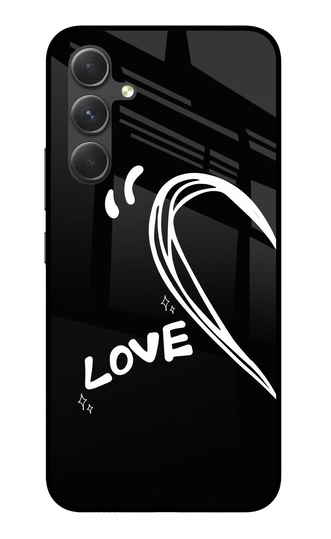 Love Line Samsung A54 5G Glass Case - Love Line Samsung A54 5G Glass Case Love Line Samsung A54 5G Glass Case
