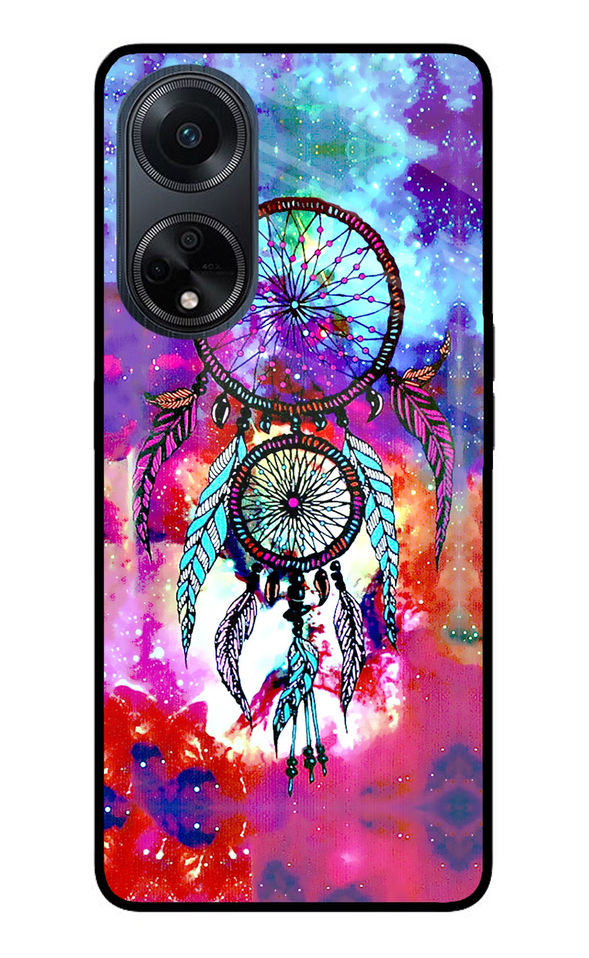 Dream Catcher Abstract Oppo F23 Glass Case - Dream Catcher Abstract Oppo F23 Glass Case Dream Catcher Abstract Oppo F23 Glass Case