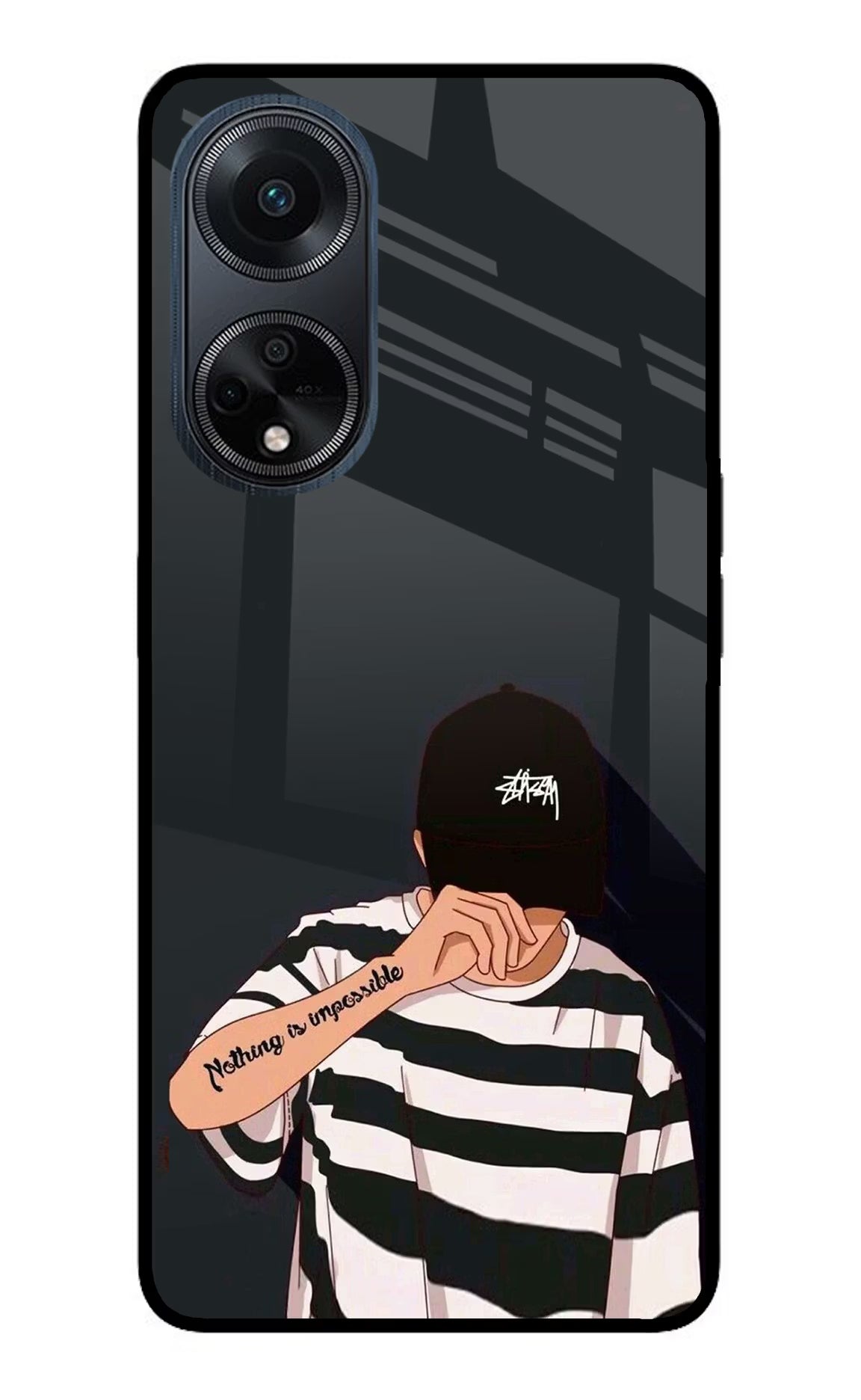 Aesthetic Boy Oppo F23 Glass Case - Aesthetic Boy Oppo F23 Glass Case Aesthetic Boy Oppo F23 Glass Case