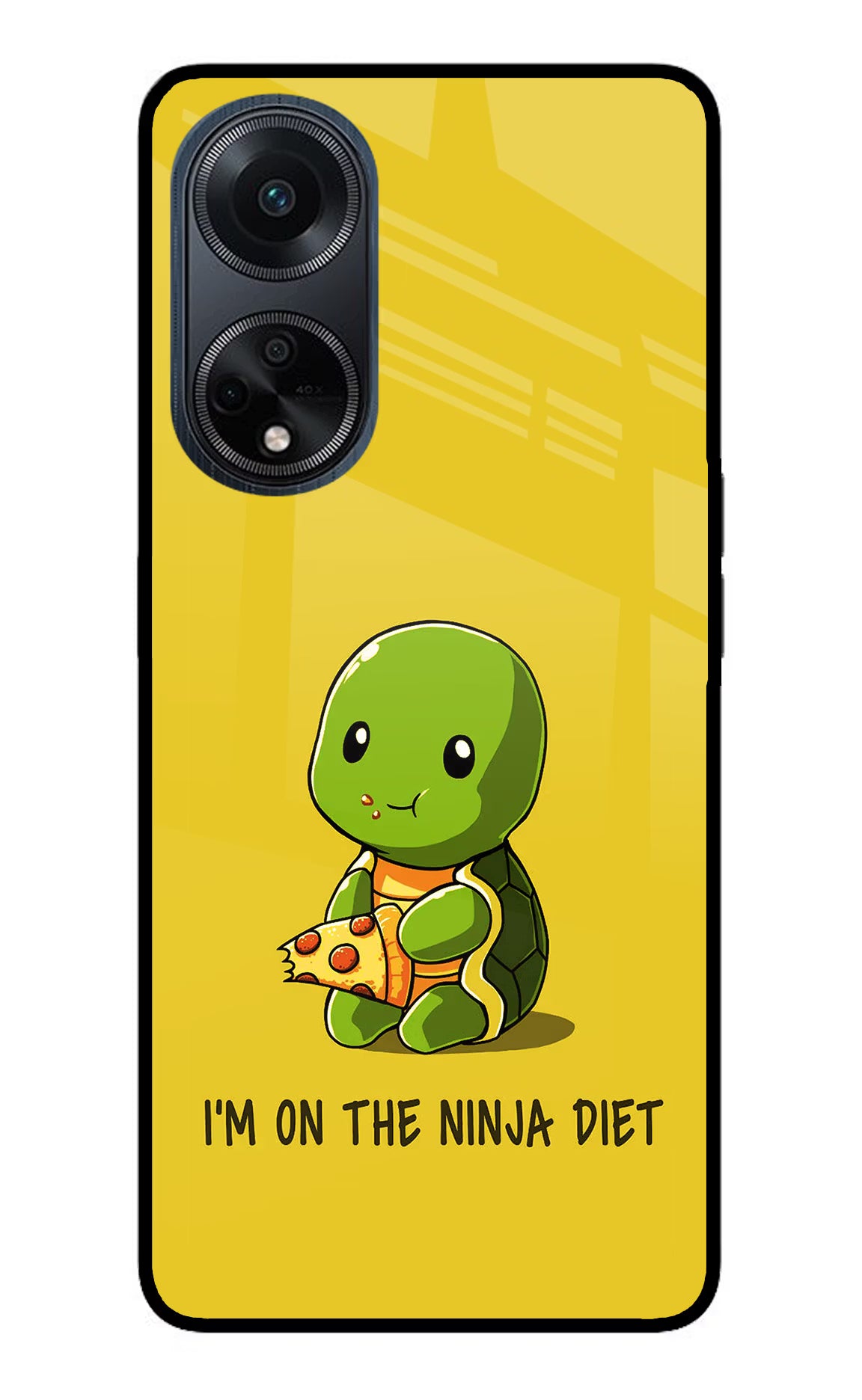 I'm on Ninja Diet Oppo F23 Glass Case - I'm on Ninja Diet Oppo F23 Glass Case I'm on Ninja Diet Oppo F23 Glass Case