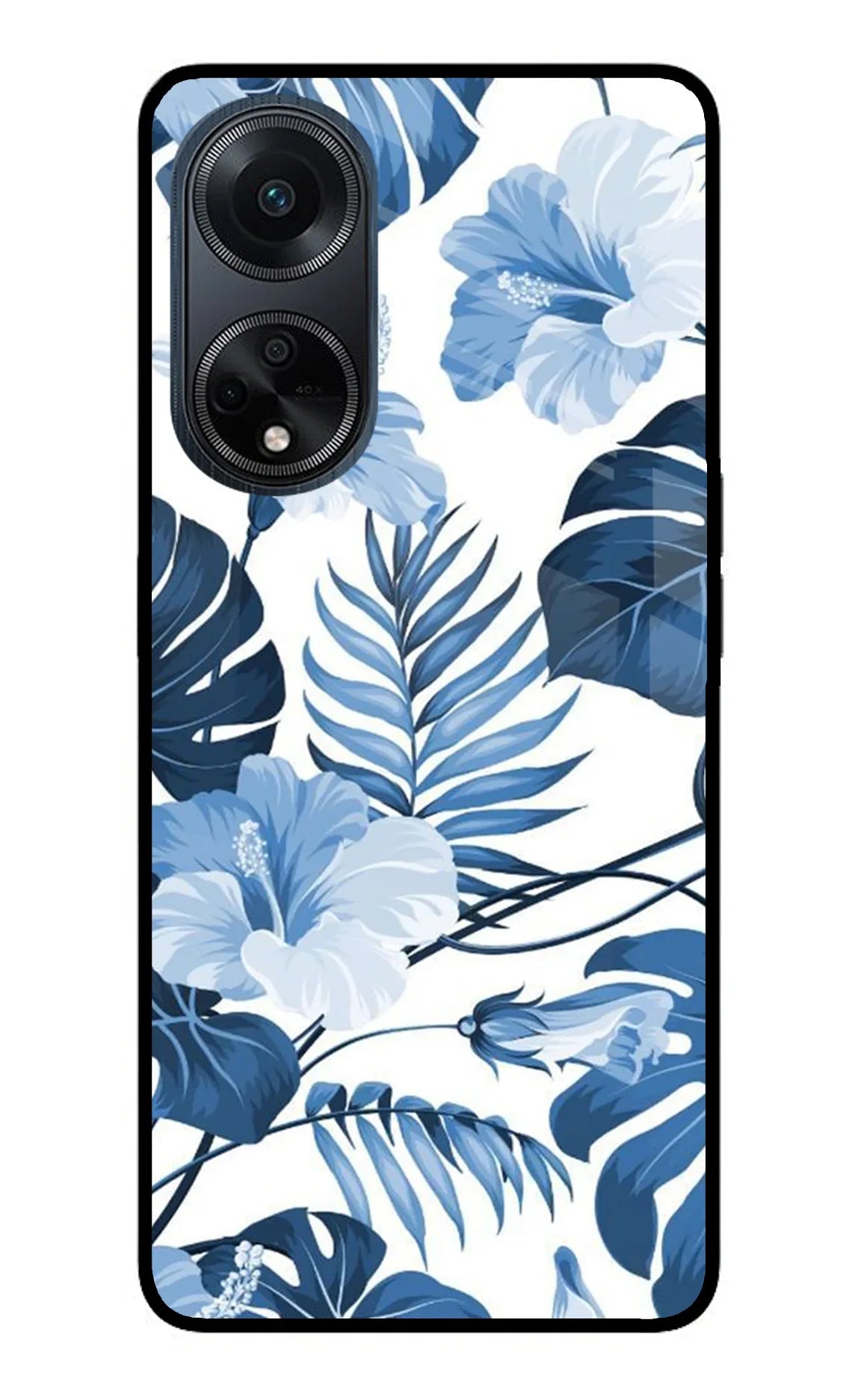 Fabric Art Oppo F23 Glass Case - Fabric Art Oppo F23 Glass Case Fabric Art Oppo F23 Glass Case