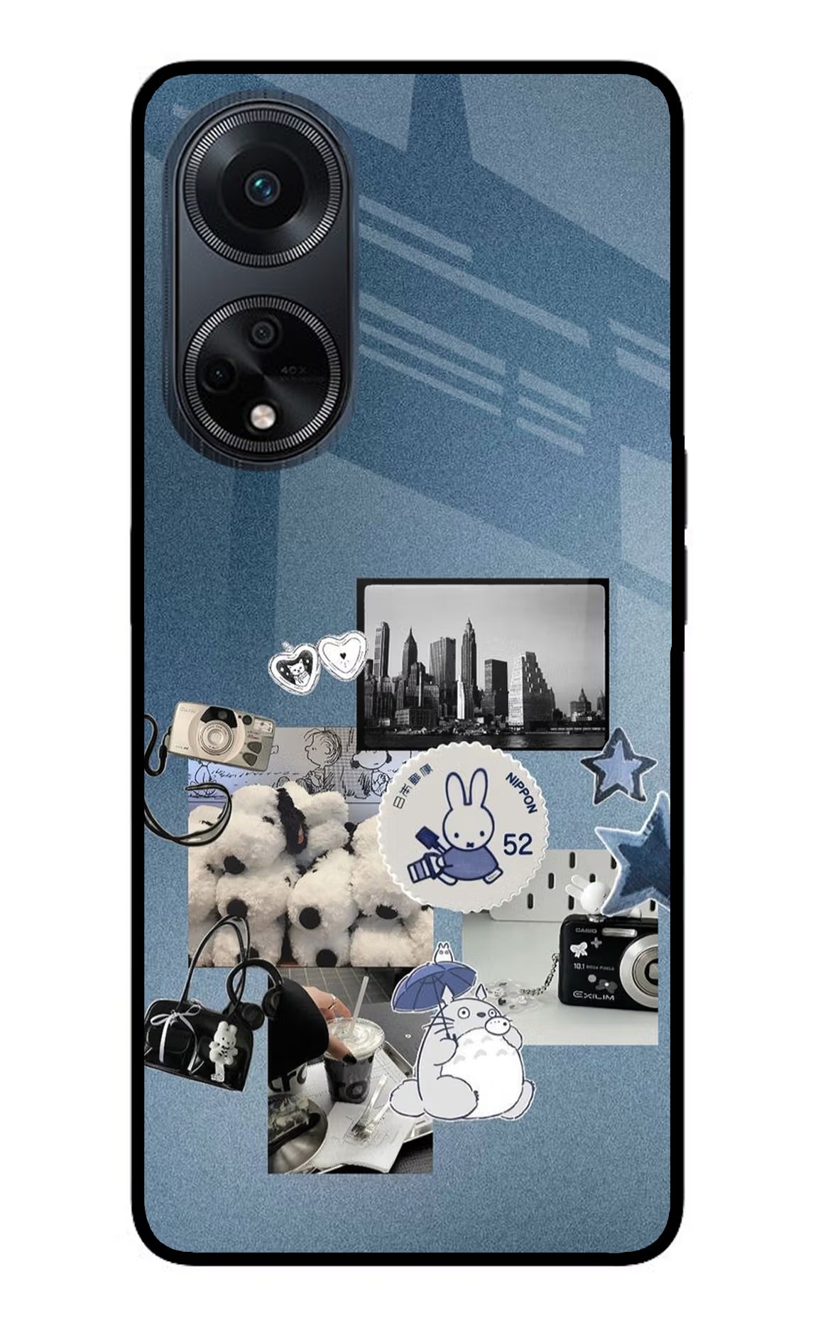 Miffy Oppo F23 Glass Case - Miffy Oppo F23 Glass Case Miffy Oppo F23 Glass Case