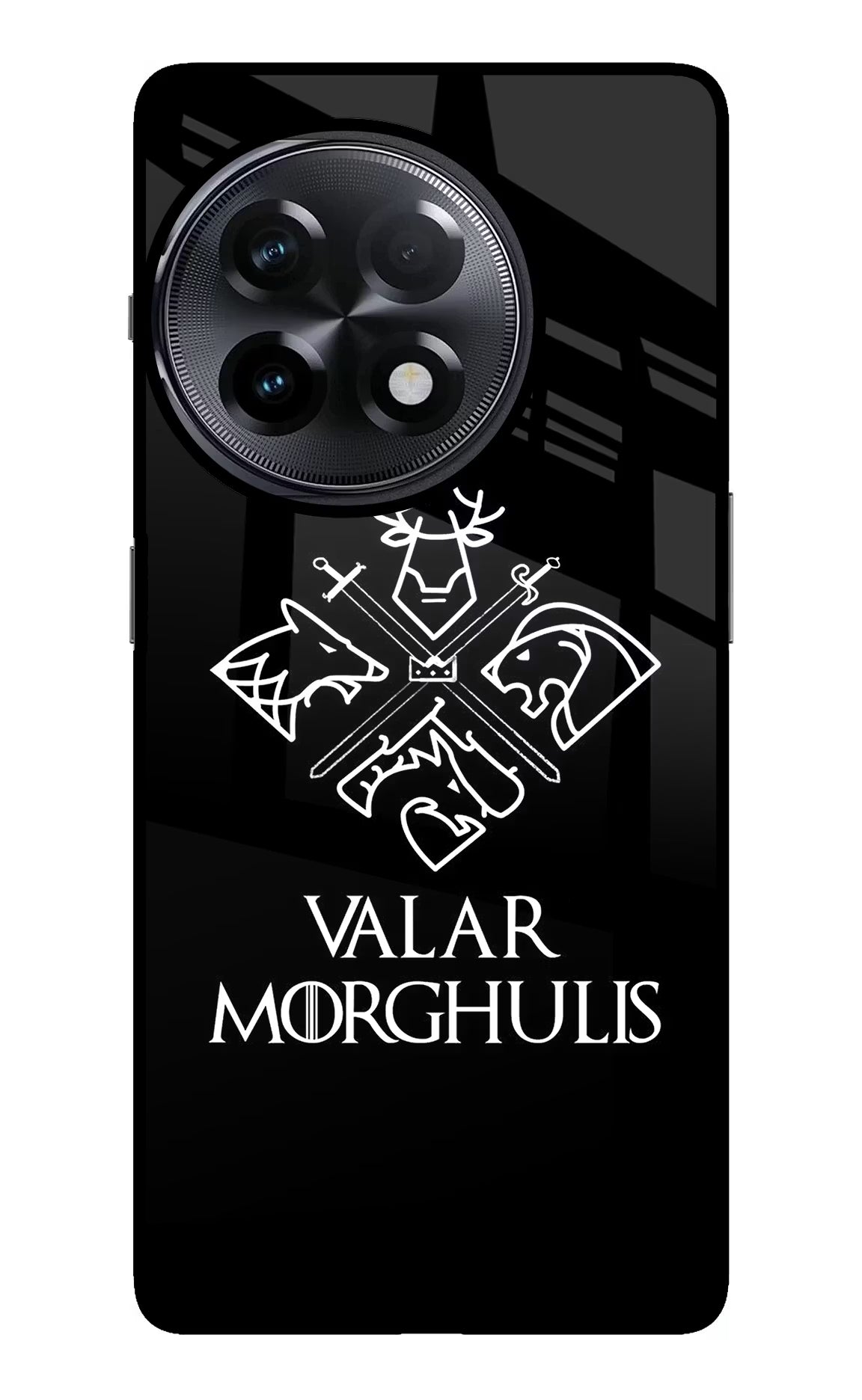 Valar Morghulis | Game Of Thrones OnePlus 11R Glass Case - Valar Morghulis | Game Of Thrones OnePlus 11R Glass Case Valar Morghulis | Game Of Thrones OnePlus 11R Glass Case