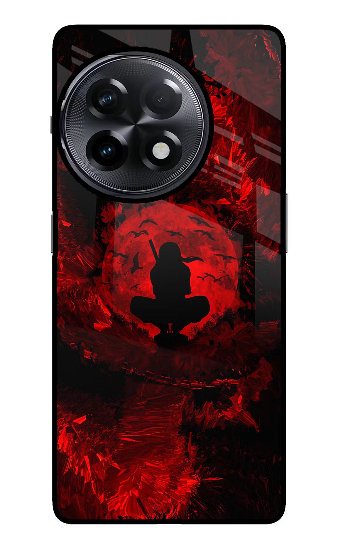 Itachi Uchiha OnePlus 11R Glass Case - Itachi Uchiha OnePlus 11R Glass Case Itachi Uchiha OnePlus 11R Glass Case