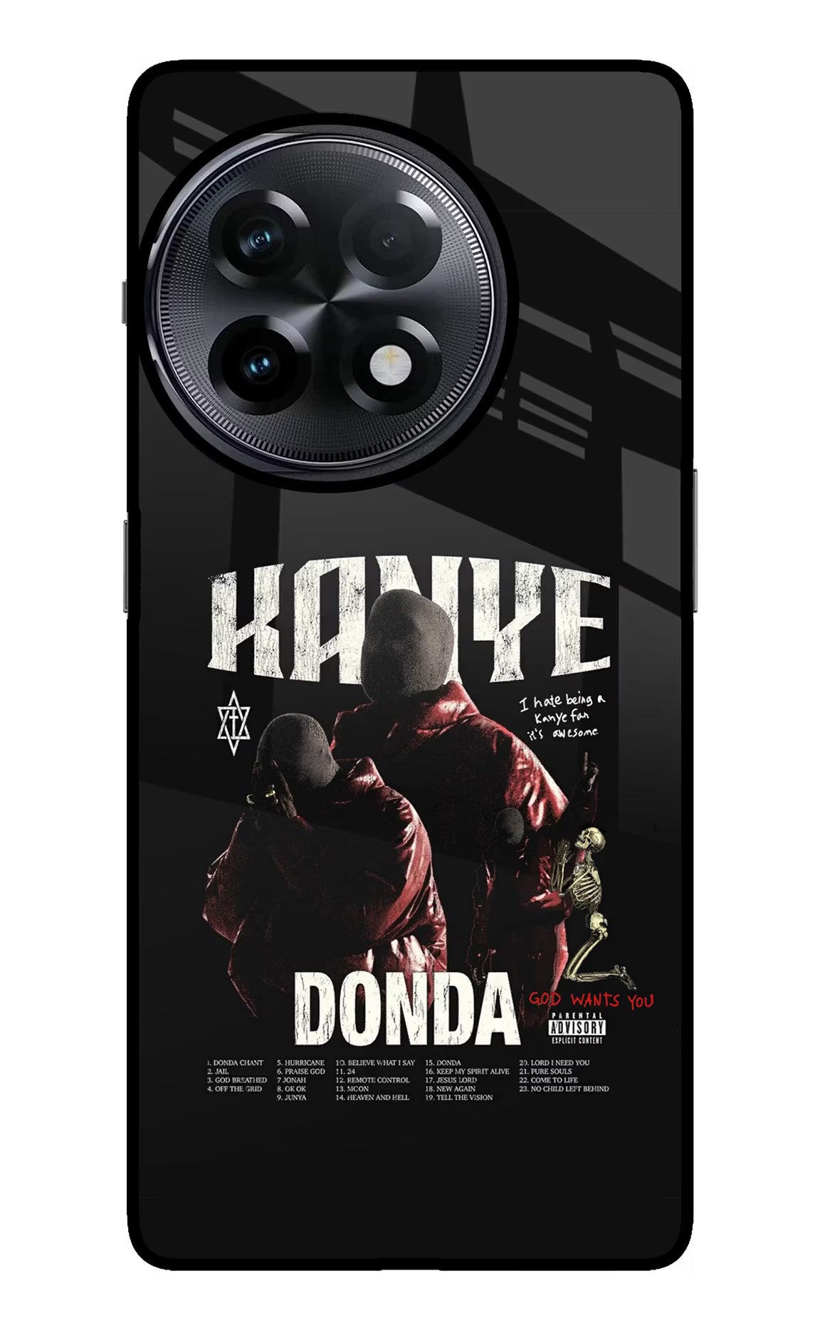 Donda Kanye West OnePlus 11R Glass Case - Donda Kanye West OnePlus 11R Glass Case Donda Kanye West OnePlus 11R Glass Case