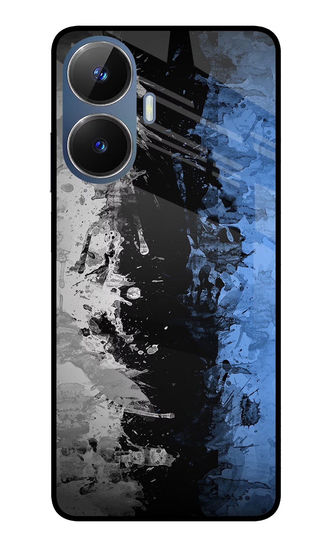 Artistic Design Realme C55/N55 Glass Case - Artistic Design Realme C55/N55 Glass Case Artistic Design Realme C55/N55 Glass Case