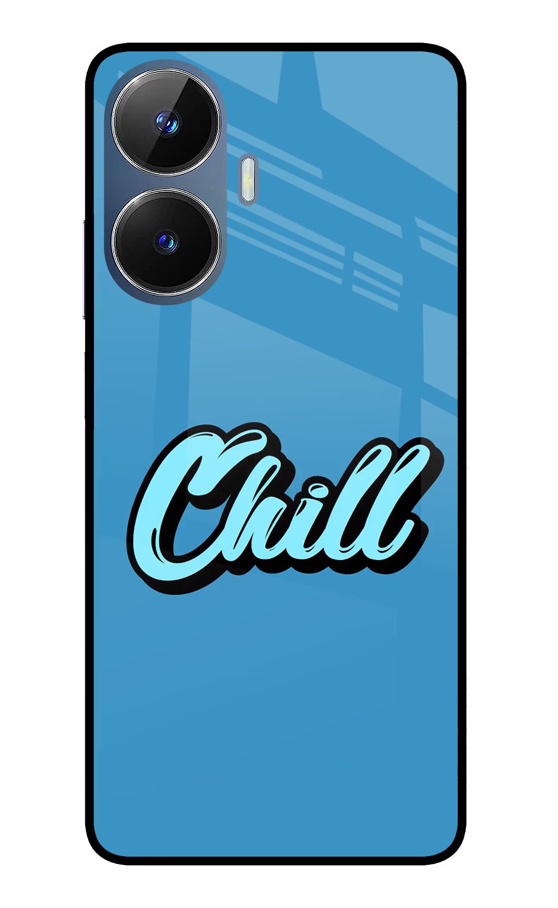 Chill Realme C55/N55 Glass Case - Chill Realme C55/N55 Glass Case Chill Realme C55/N55 Glass Case