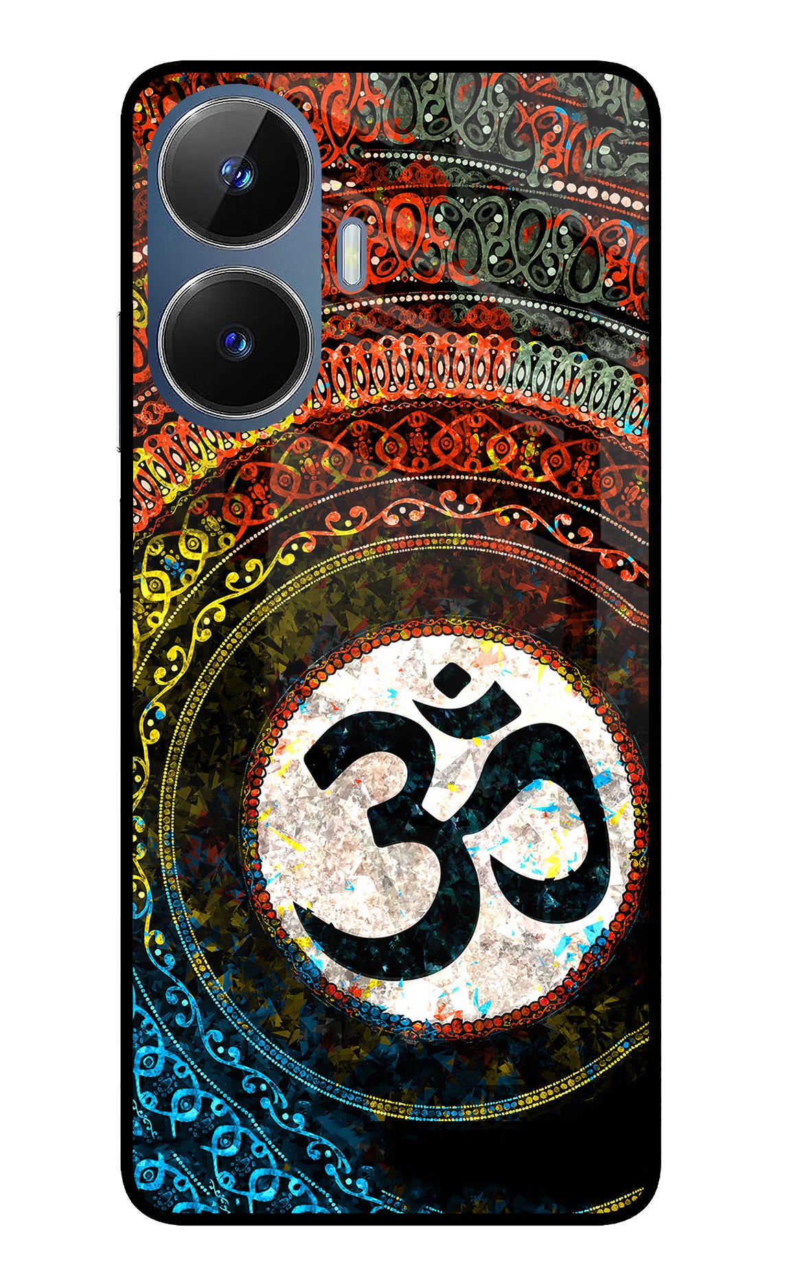 Om Cultural Realme C55/N55 Glass Case - Om Cultural Realme C55/N55 Glass Case Om Cultural Realme C55/N55 Glass Case