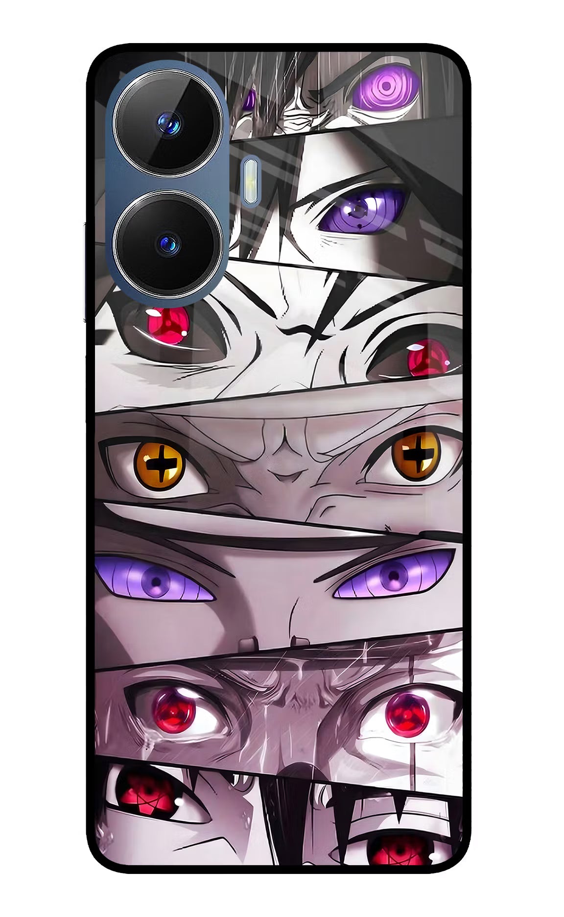 Naruto Anime Realme C55/N55 Glass Case - Naruto Anime Realme C55/N55 Glass Case Naruto Anime Realme C55/N55 Glass Case