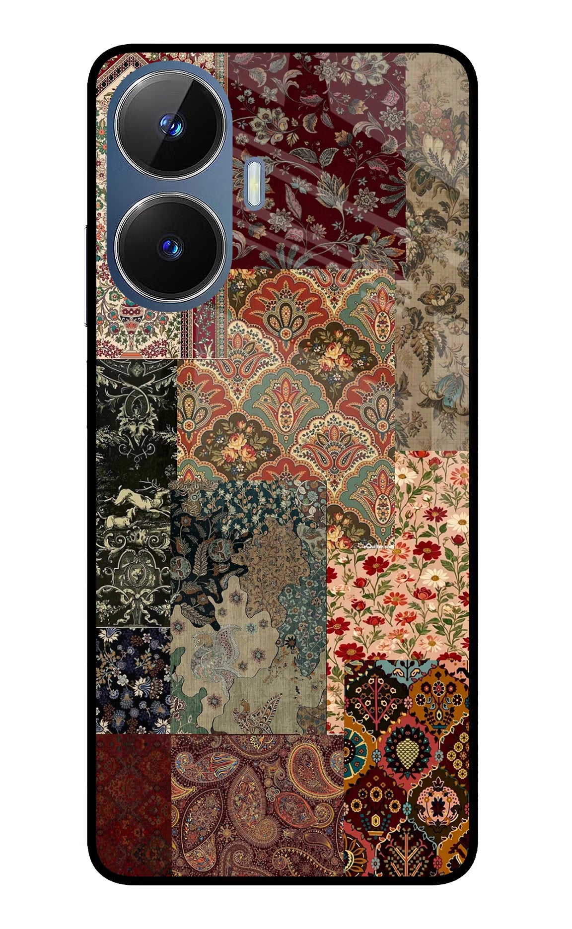 Desi Print Realme C55/N55 Glass Case - Desi Print Realme C55/N55 Glass Case Desi Print Realme C55/N55 Glass Case