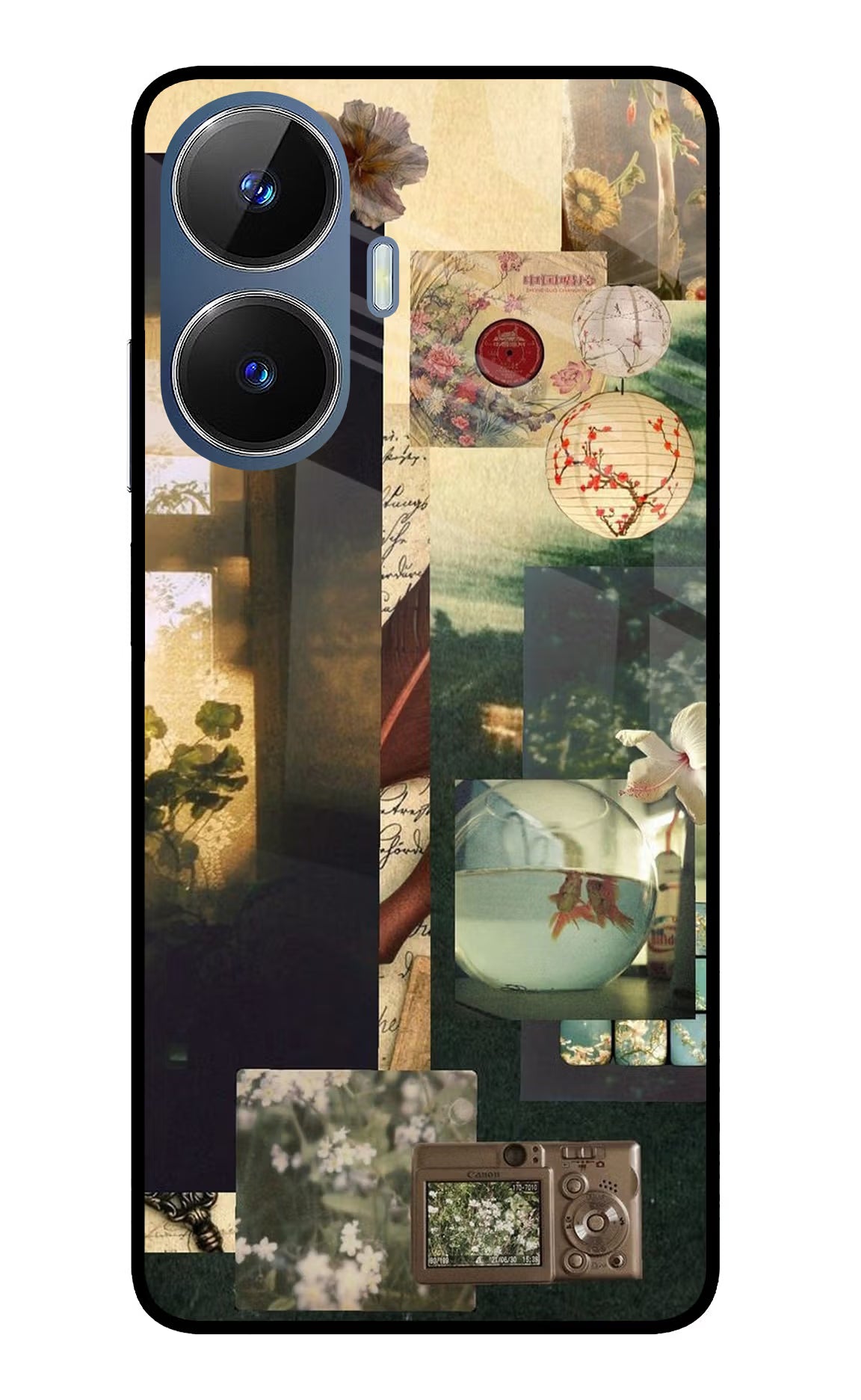 Summer Realme C55/N55 Glass Case - Summer Realme C55/N55 Glass Case Summer Realme C55/N55 Glass Case