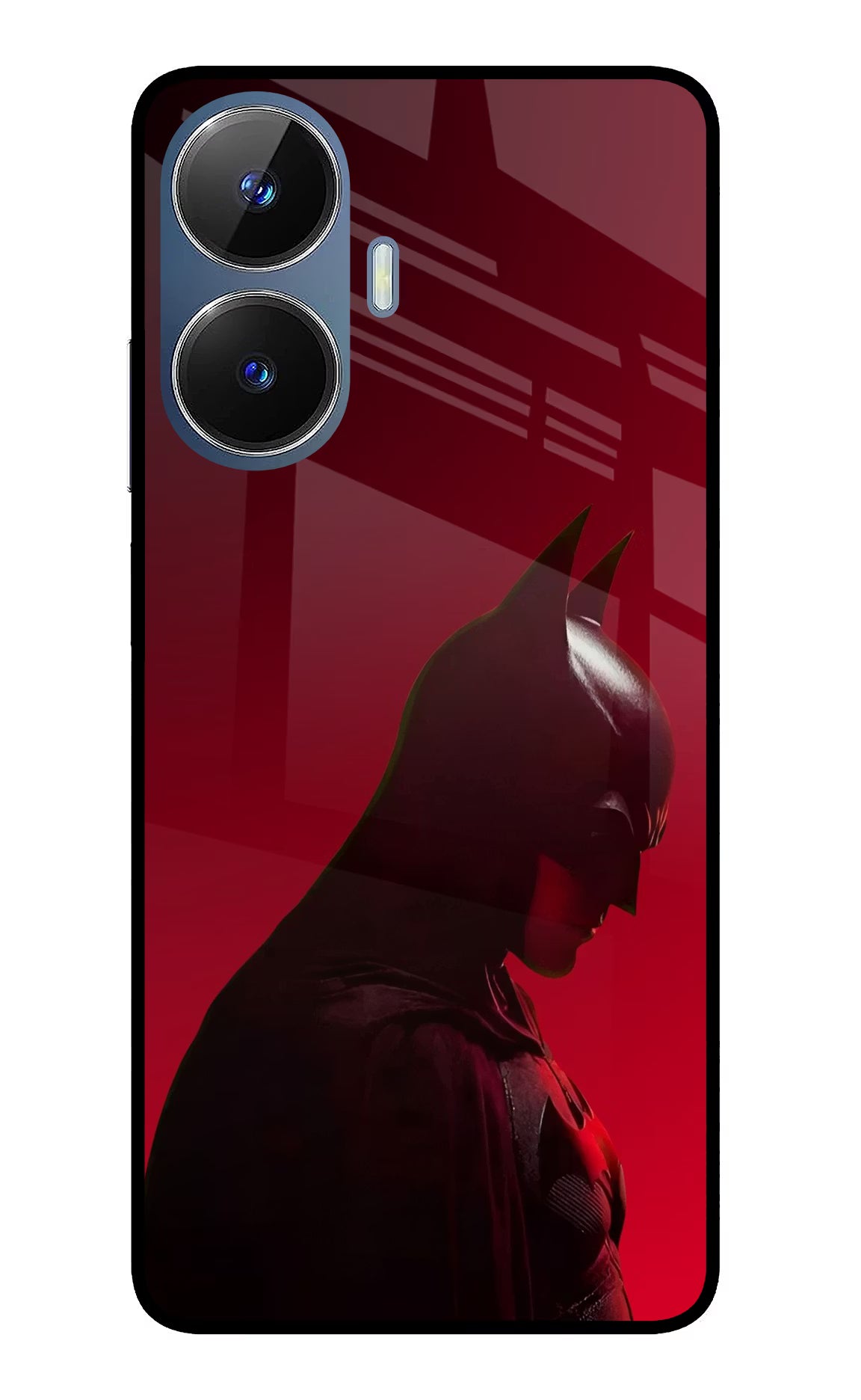 Dark Knight Realme C55/N55 Glass Case - Dark Knight Realme C55/N55 Glass Case Dark Knight Realme C55/N55 Glass Case