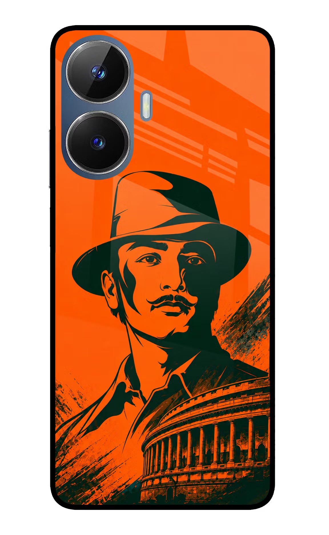 Bhagat Singh Legacy Realme C55/N55 Glass Case - Bhagat Singh Legacy Realme C55/N55 Glass Case Bhagat Singh Legacy Realme C55/N55 Glass Case