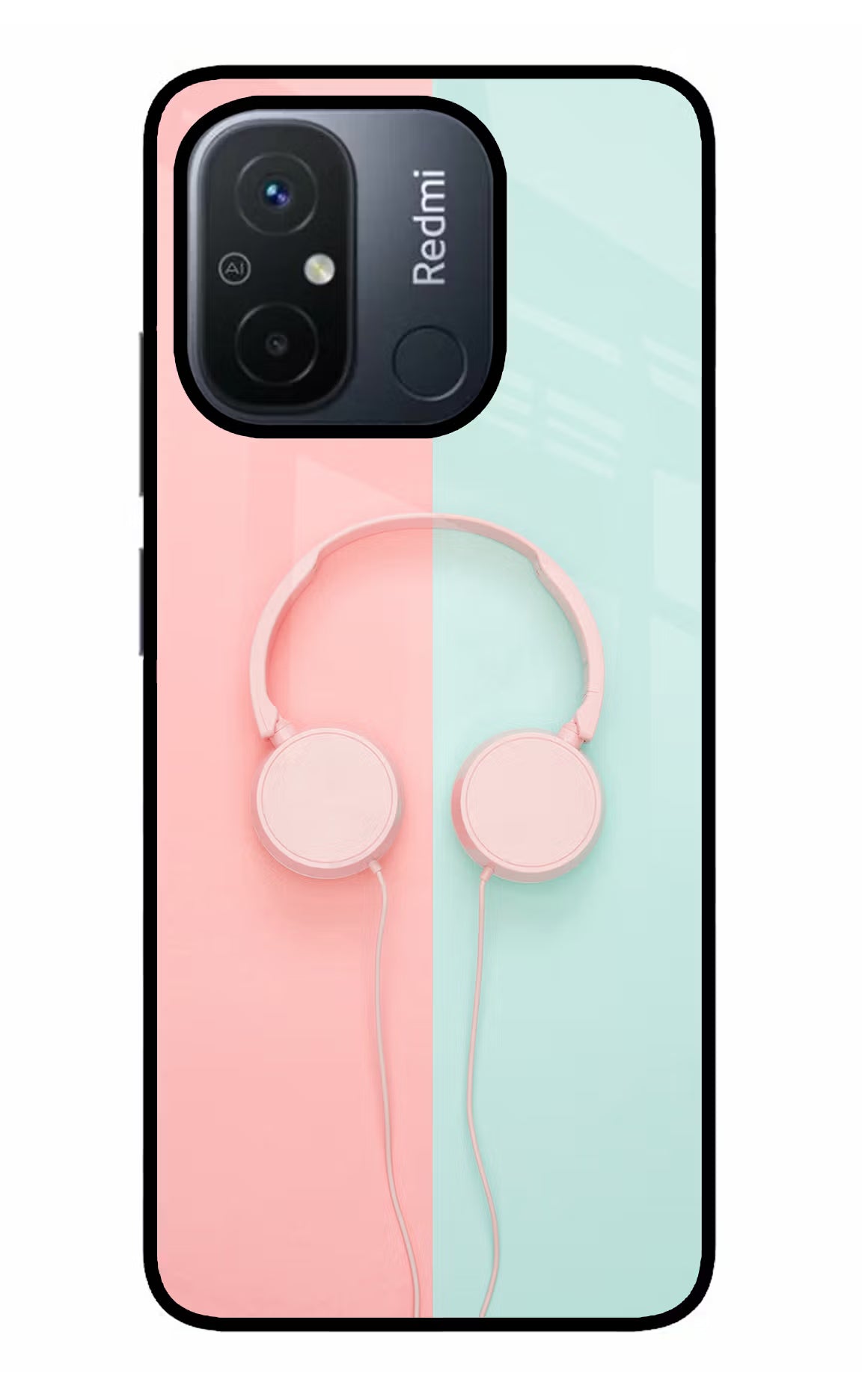 Music Lover Redmi 12C Glass Case - Music Lover Redmi 12C Glass Case Music Lover Redmi 12C Glass Case