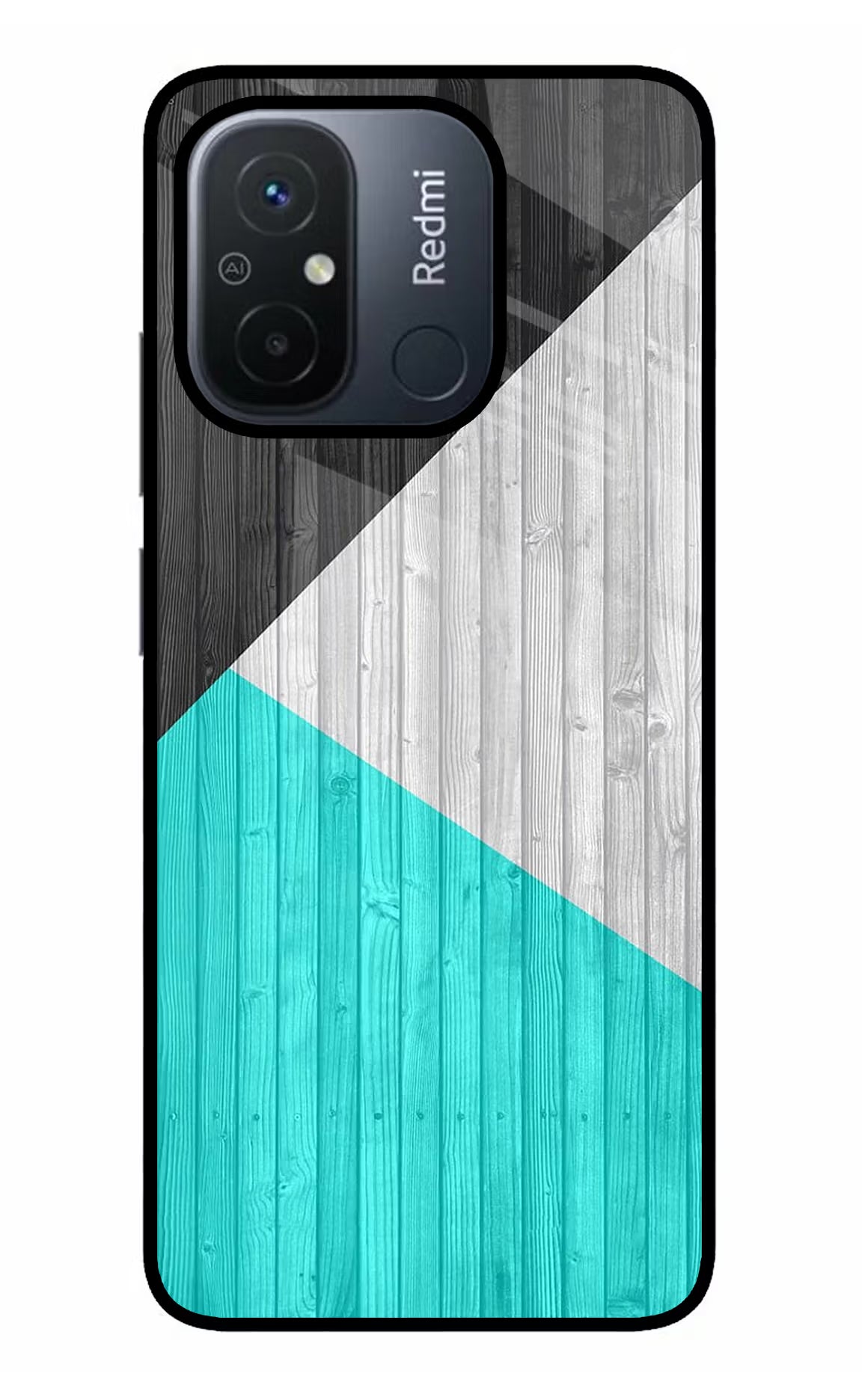 Wooden Abstract Redmi 12C Glass Case - Wooden Abstract Redmi 12C Glass Case Wooden Abstract Redmi 12C Glass Case