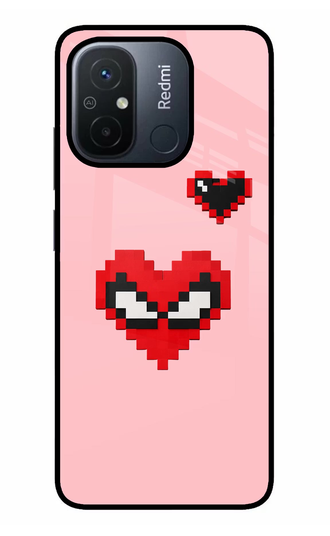 Gwen Heart Redmi 12C Glass Case - Gwen Heart Redmi 12C Glass Case Gwen Heart Redmi 12C Glass Case