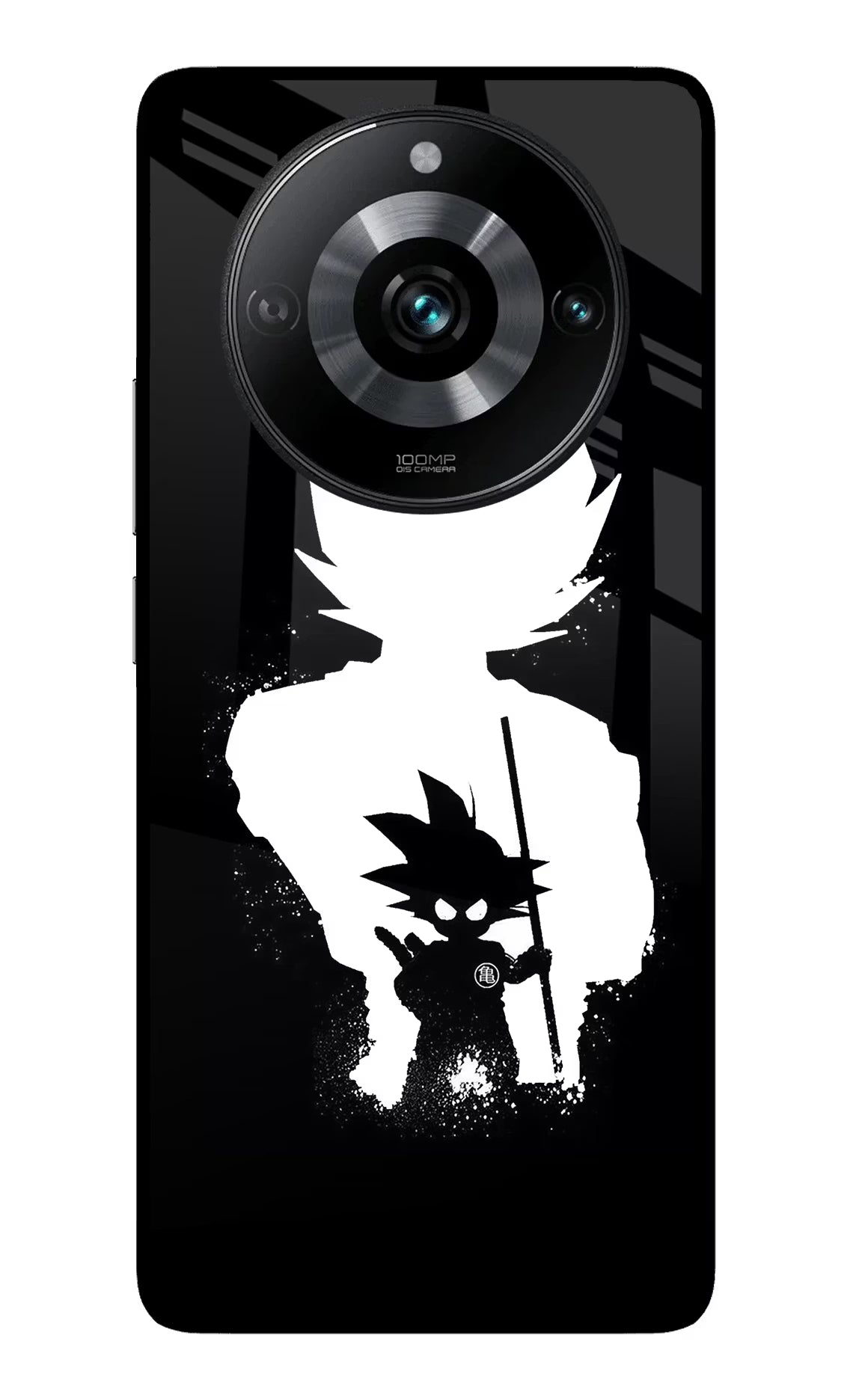 Goku Shadow Realme 11 Pro/Pro+ 5G Glass Case - Goku Shadow Realme 11 Pro/Pro+ 5G Glass Case Goku Shadow Realme 11 Pro/Pro+ 5G Glass Case